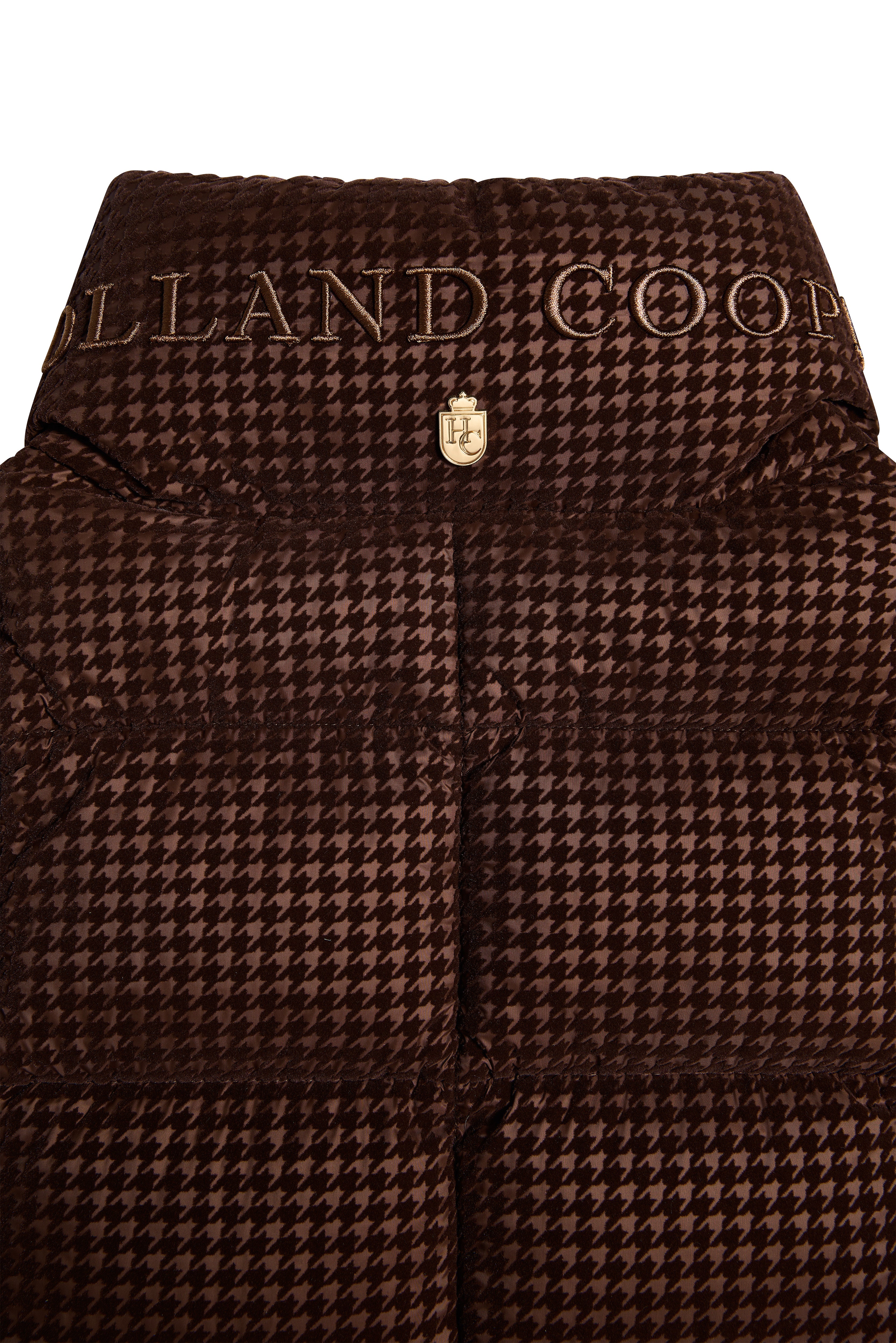 Crawford Longline Coat (Cocoa Mini Flock) - Image 10