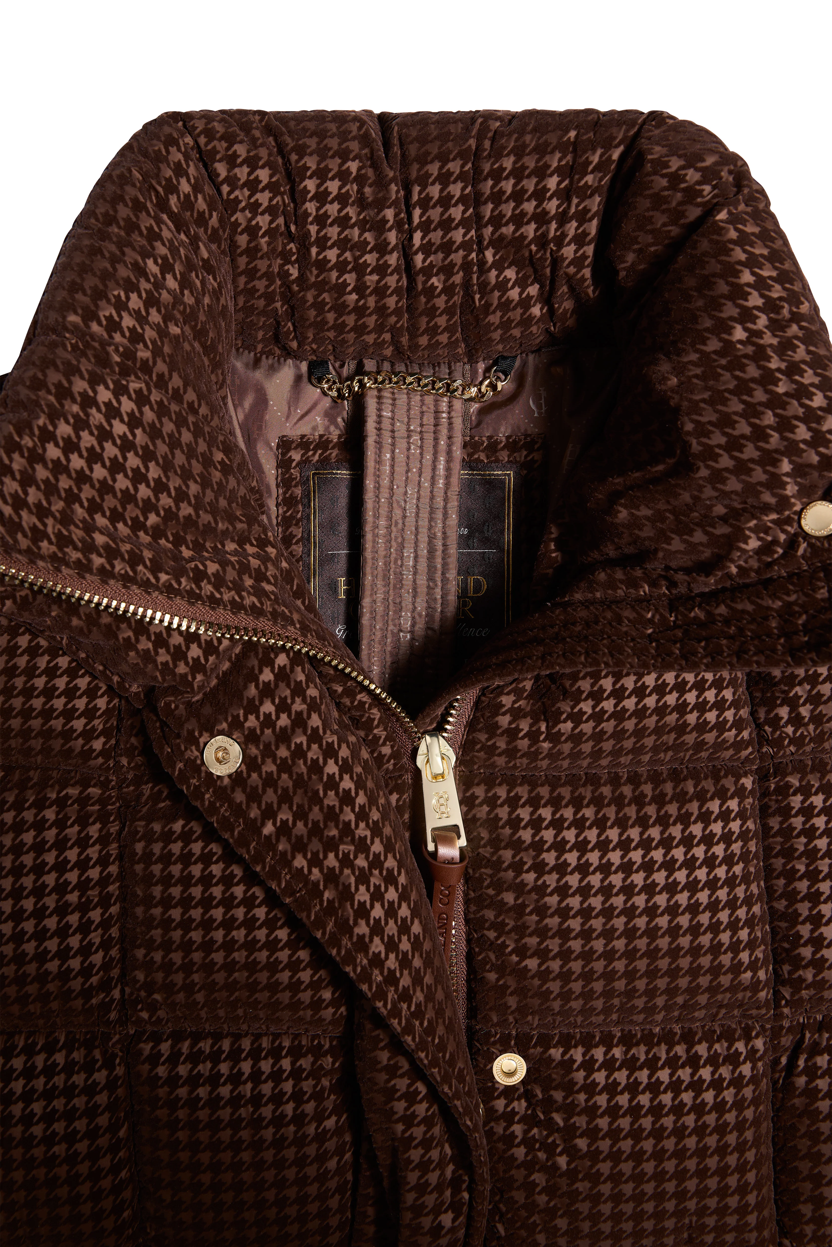 Crawford Longline Coat (Cocoa Mini Flock) - Image 6