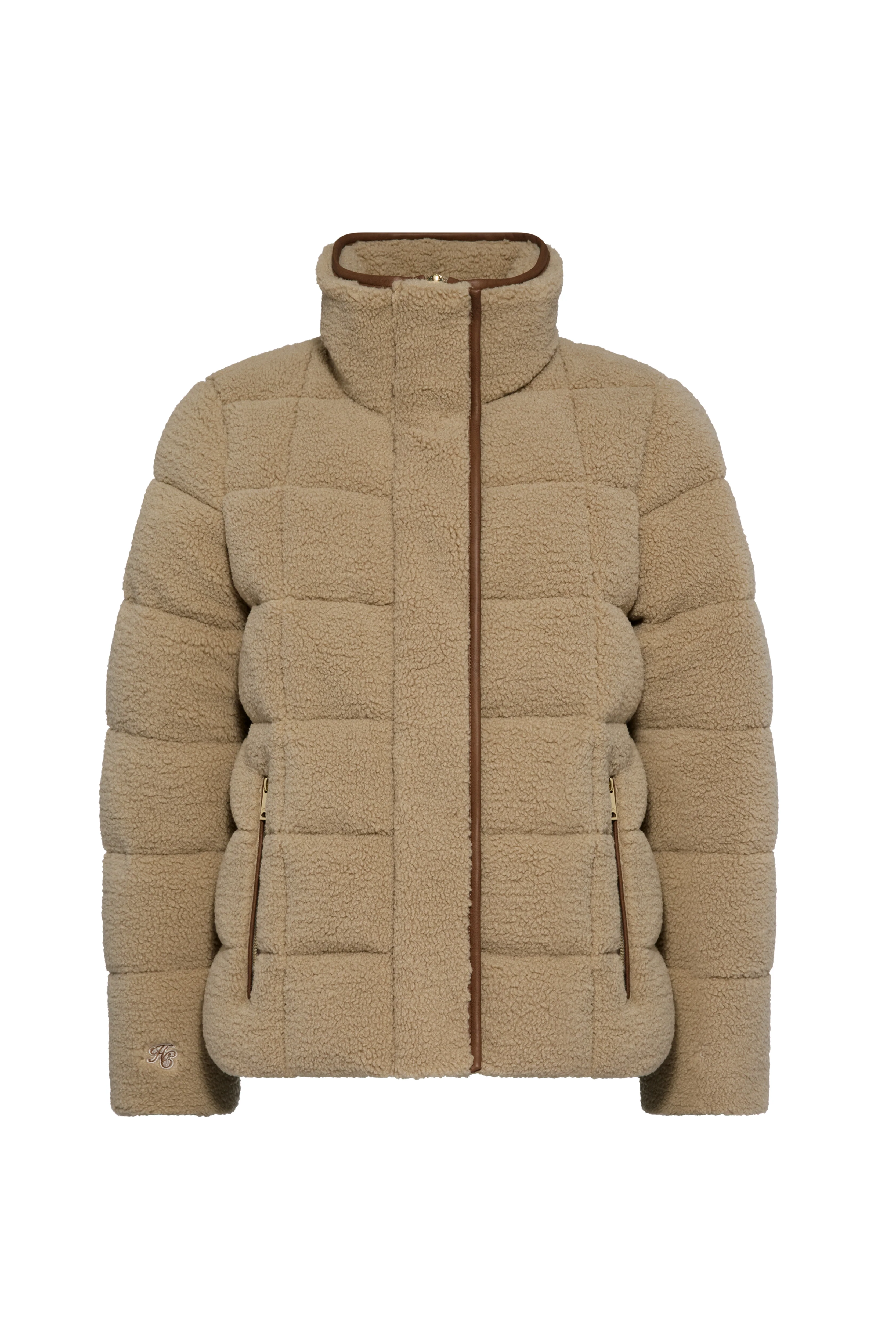 Crawford Padded Jacket (Natural Borg) - Image 4