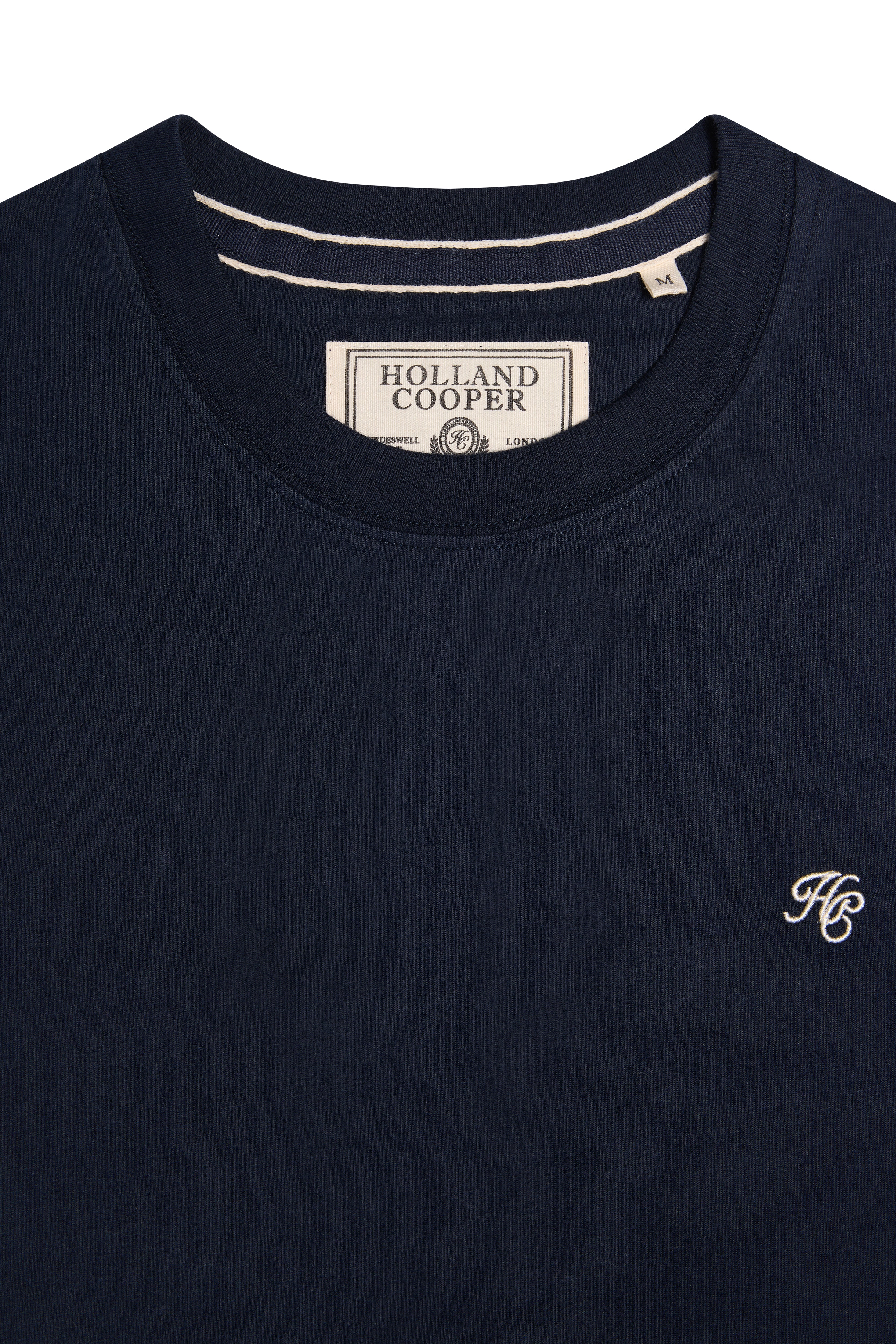 Men's Crew Neck T-Shirt (Ink Navy) - Image 6