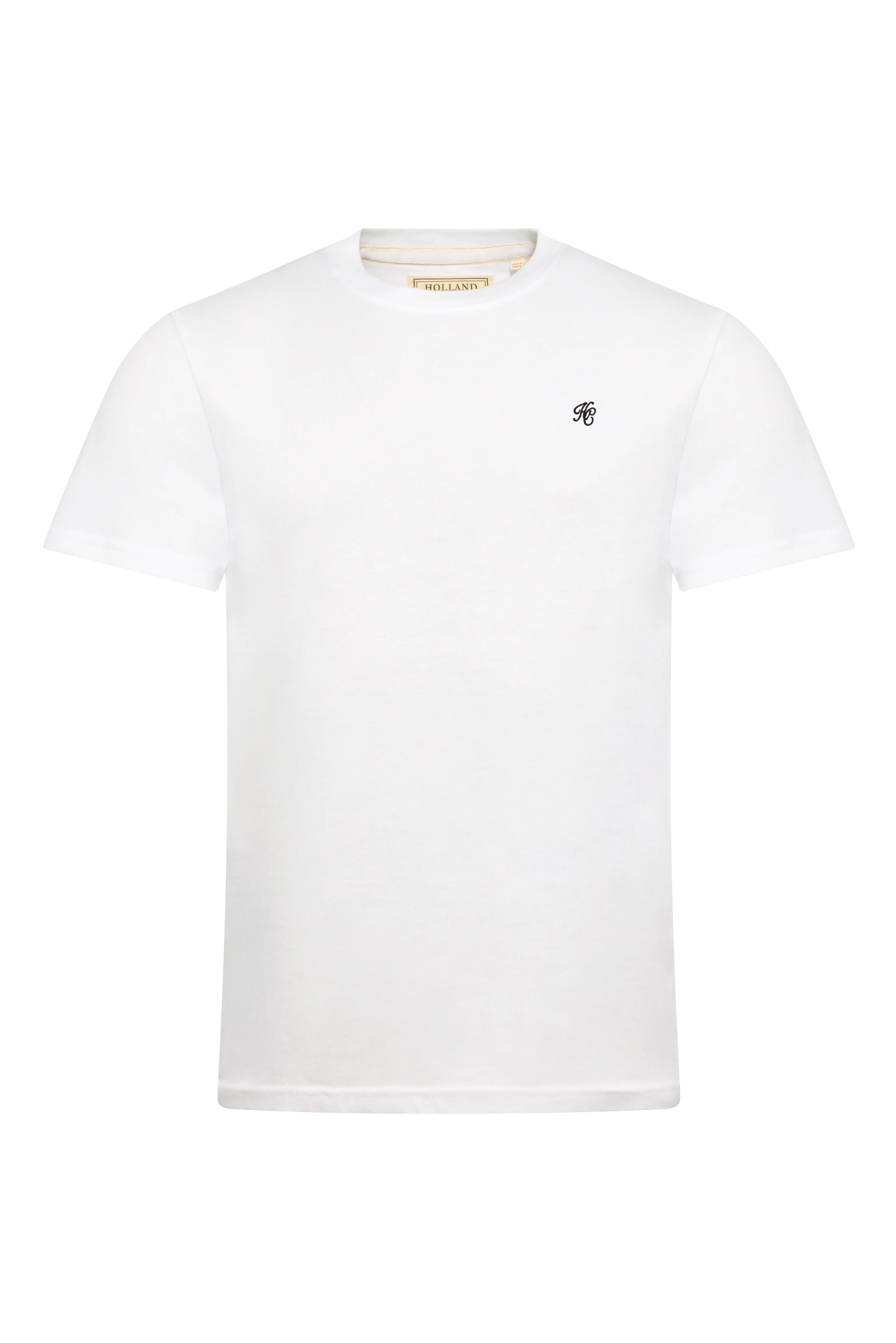 Men's Crew Neck T-Shirt (White) - Image 4