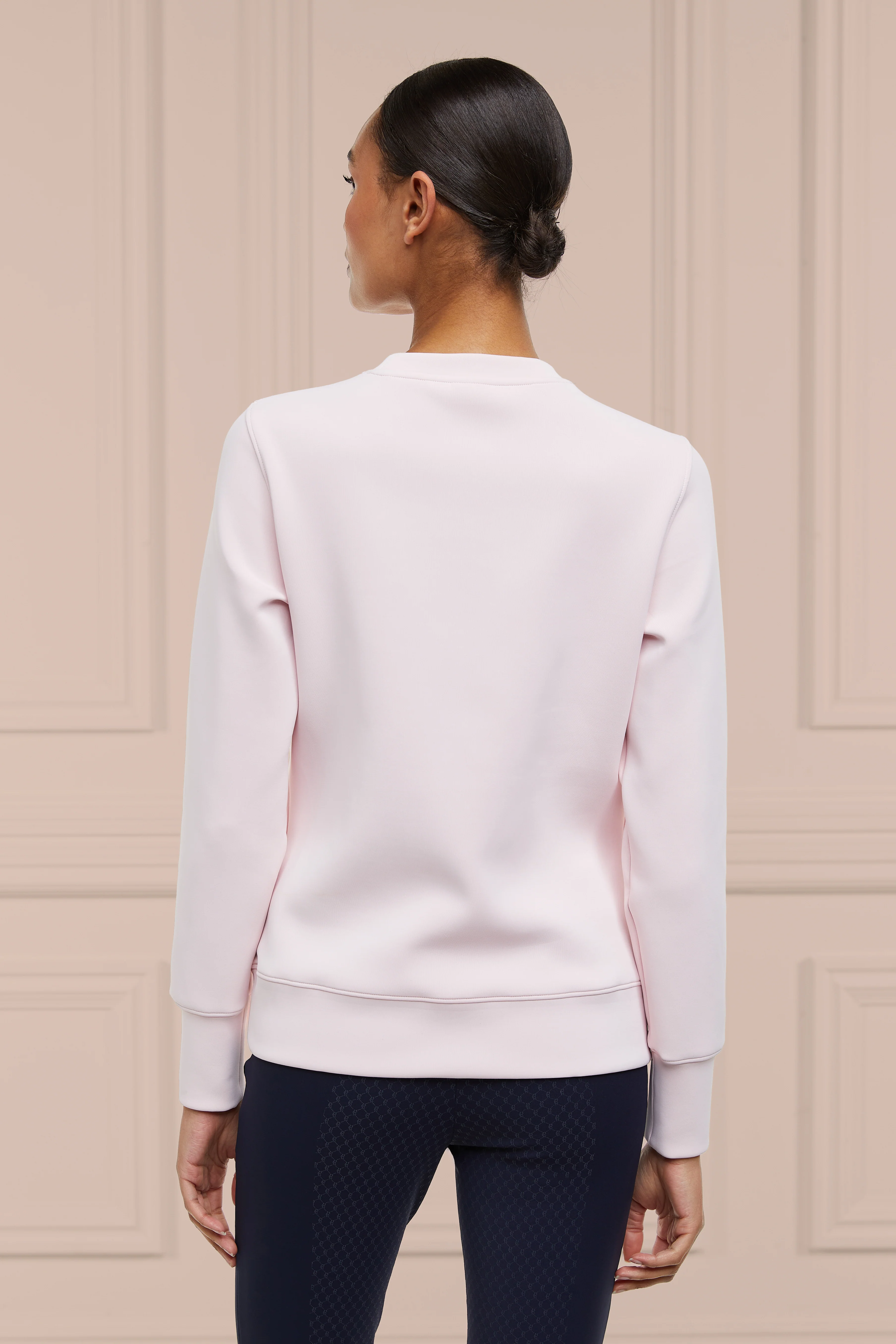 Crystal Crew Neck Sweat (Blush) - Image 5