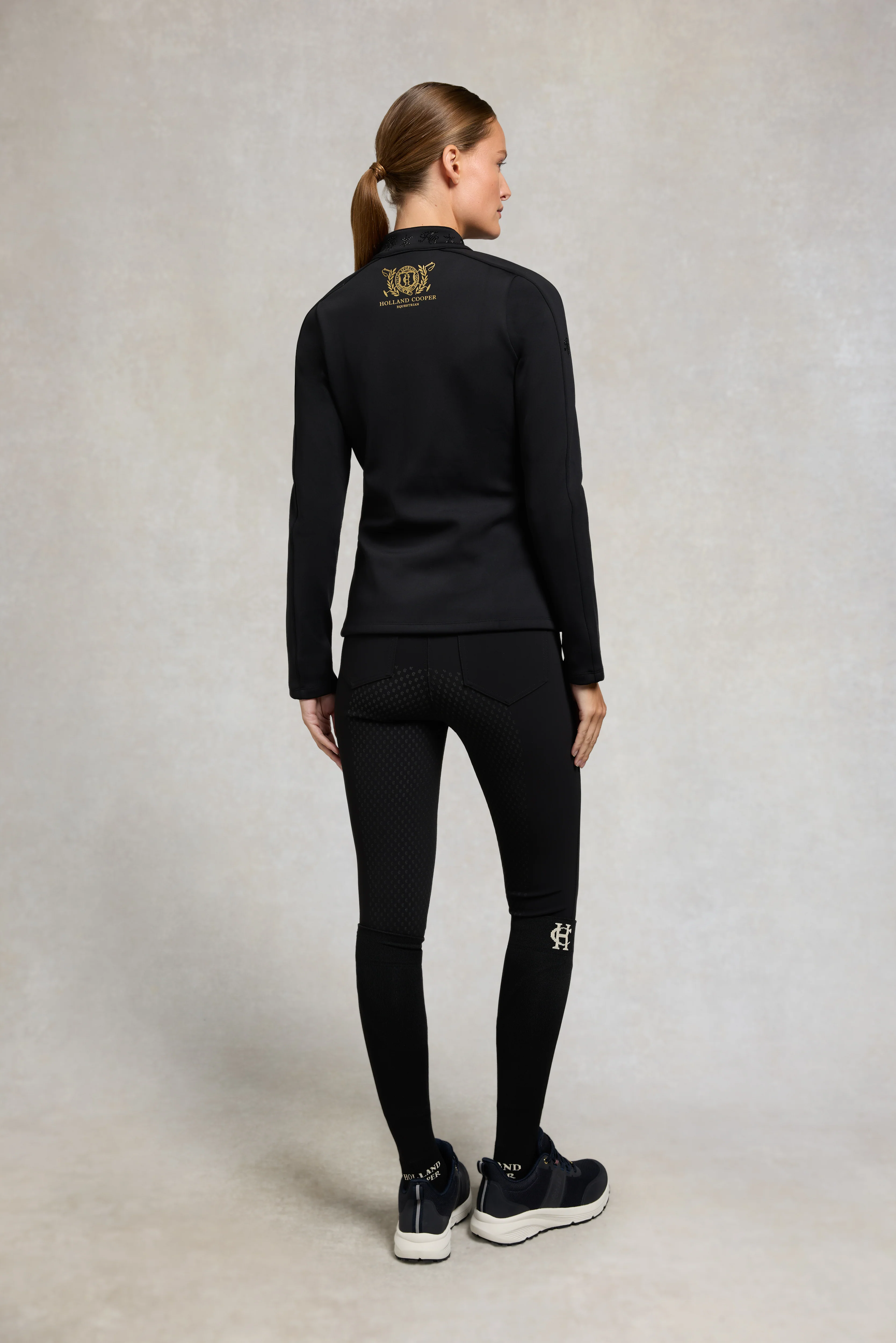 Crystal Zip Jacket (Black) - Image 6