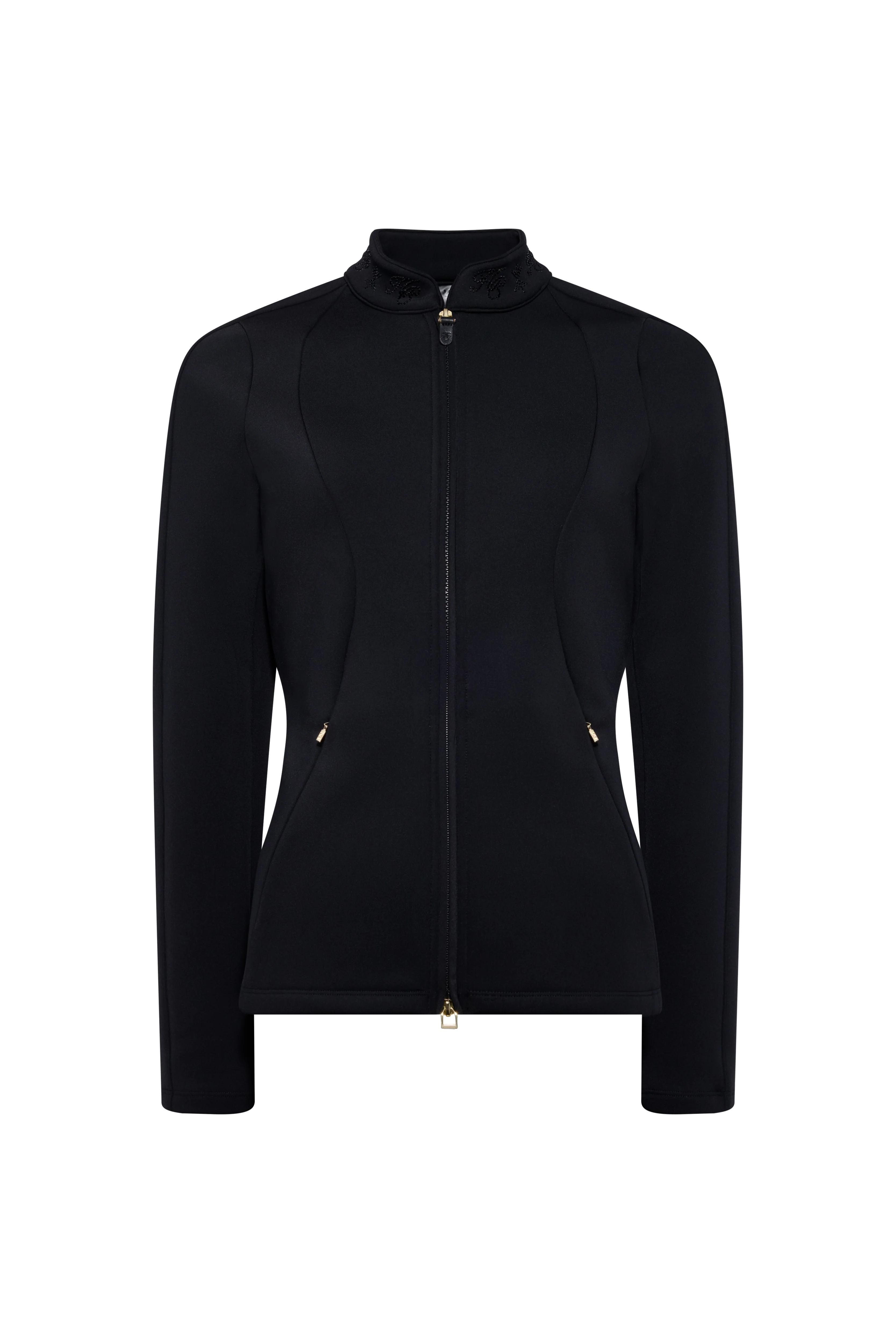Crystal Zip Jacket (Black) - Image 7