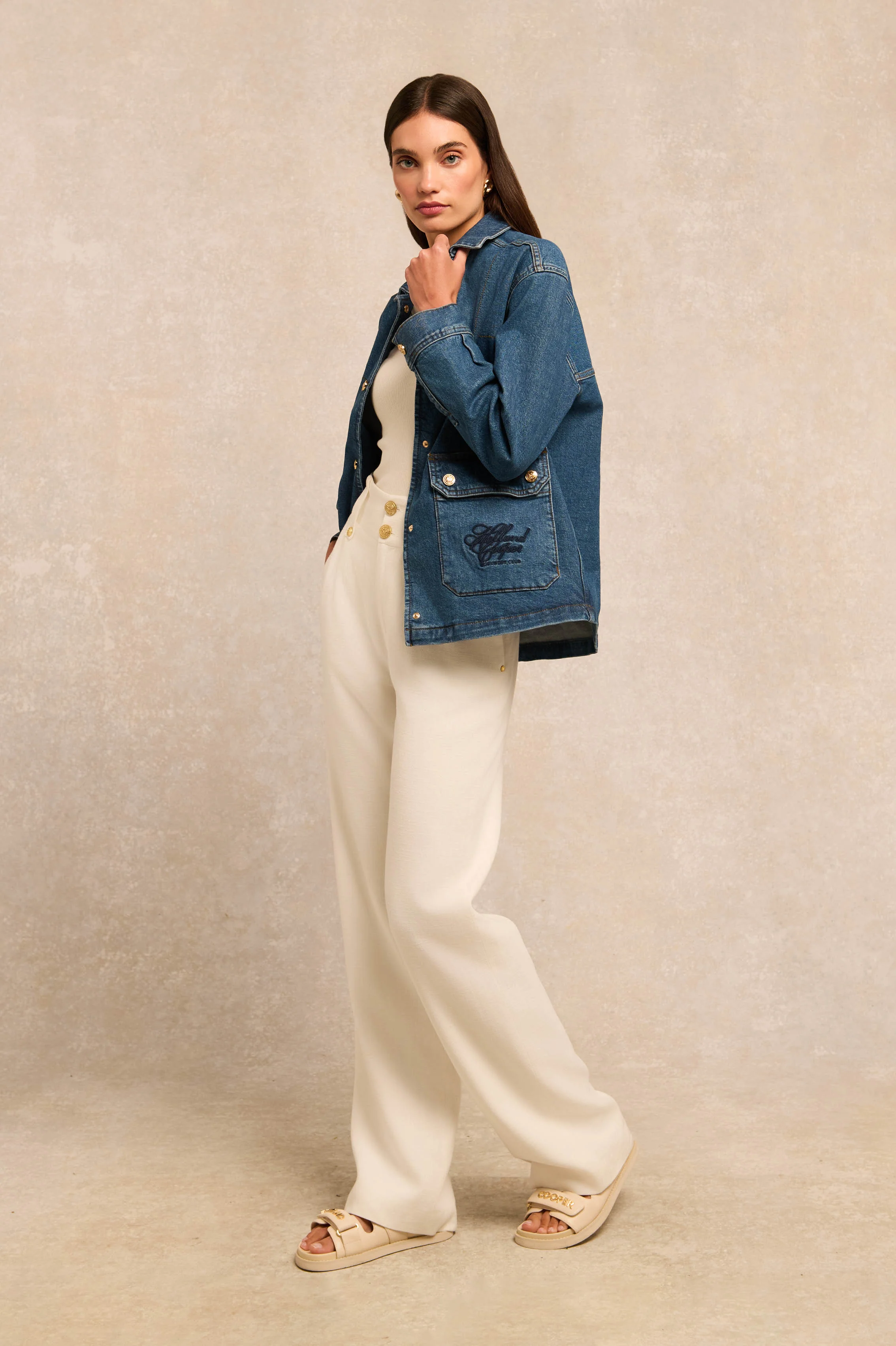 Denim Chore Jacket (Vintage Indigo) - Image 2