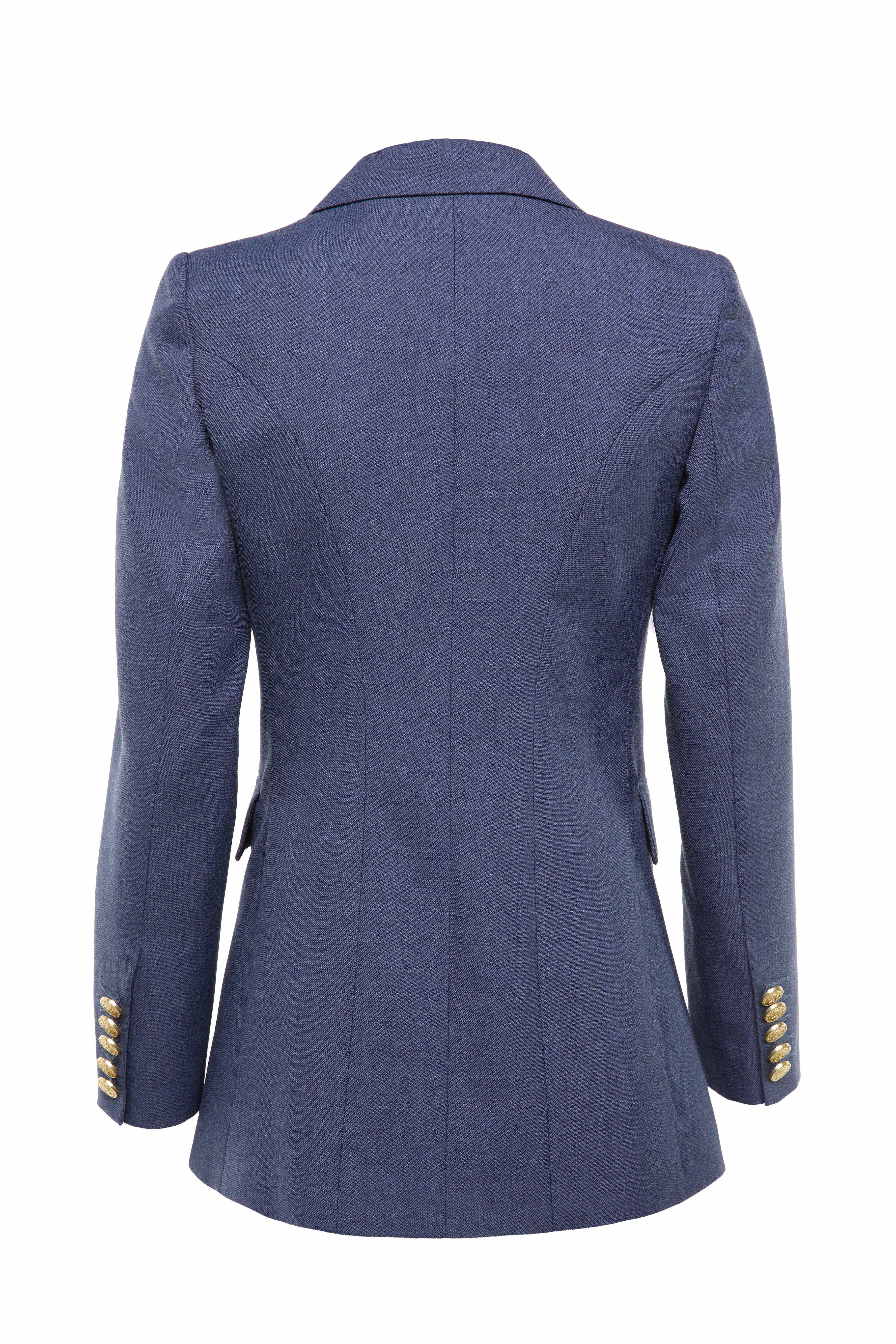 Double Breasted Blazer (Denim) - Image 7