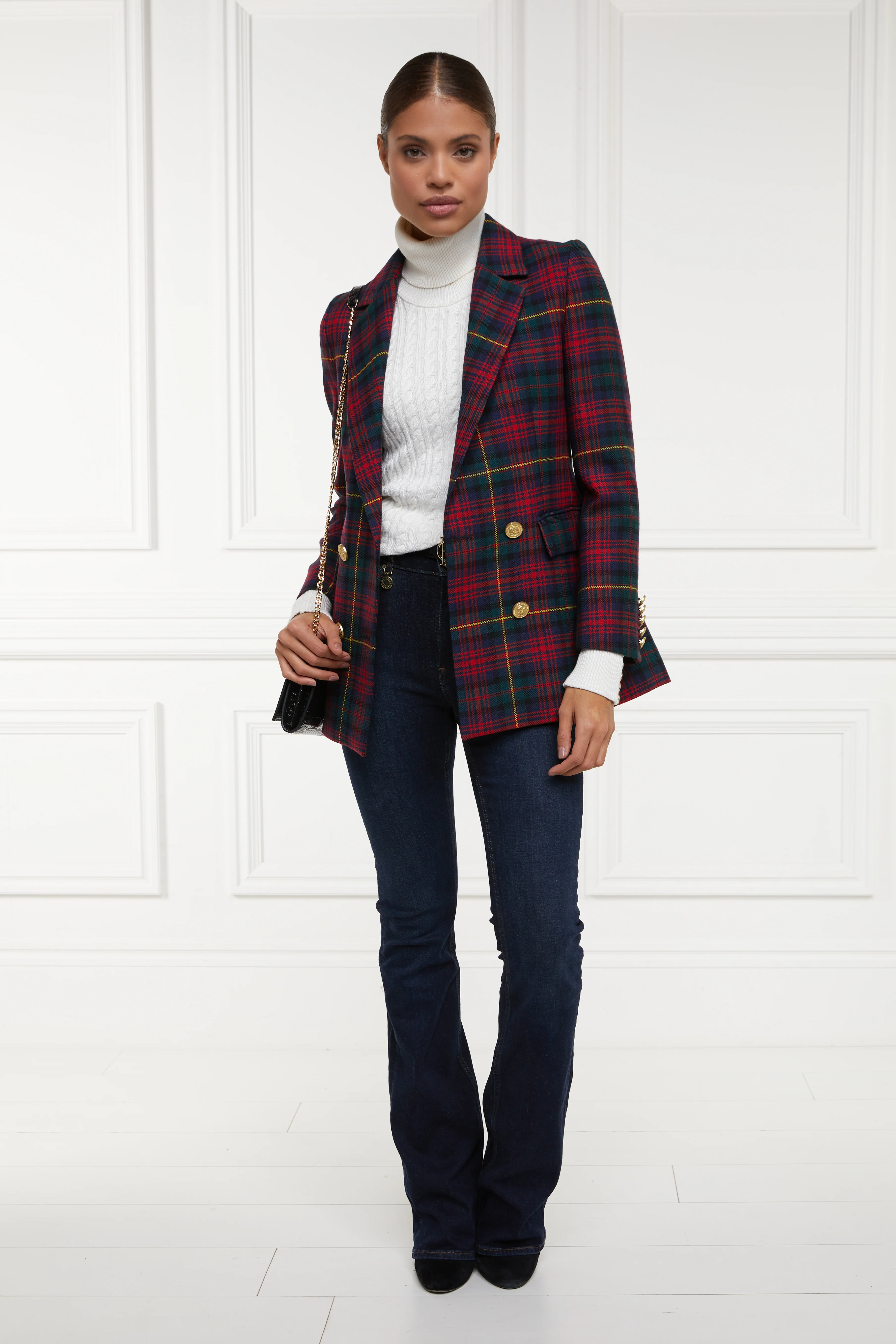 Double Breasted Blazer (Logan Tartan) - Image 7