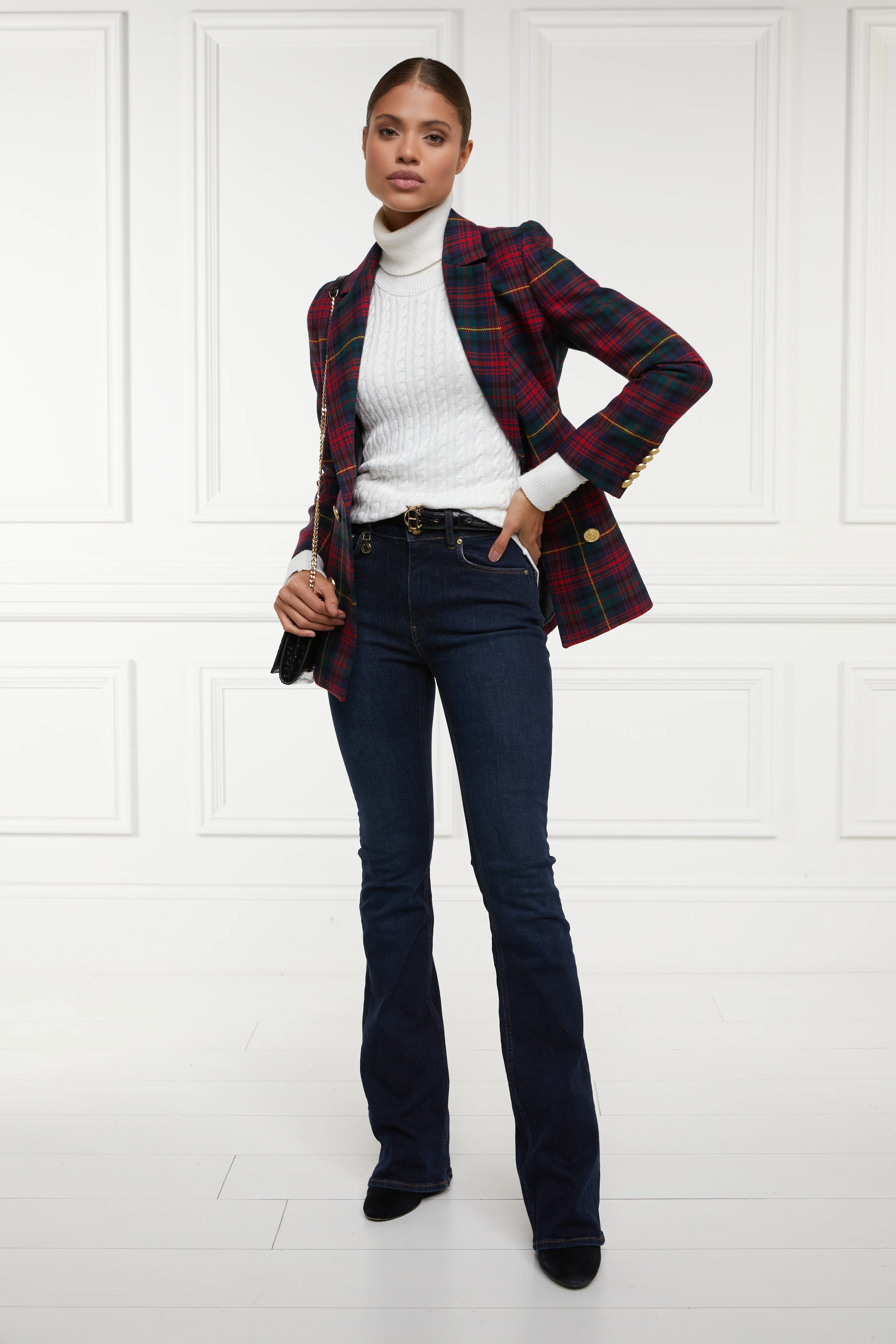 Double Breasted Blazer (Logan Tartan) - Image 9