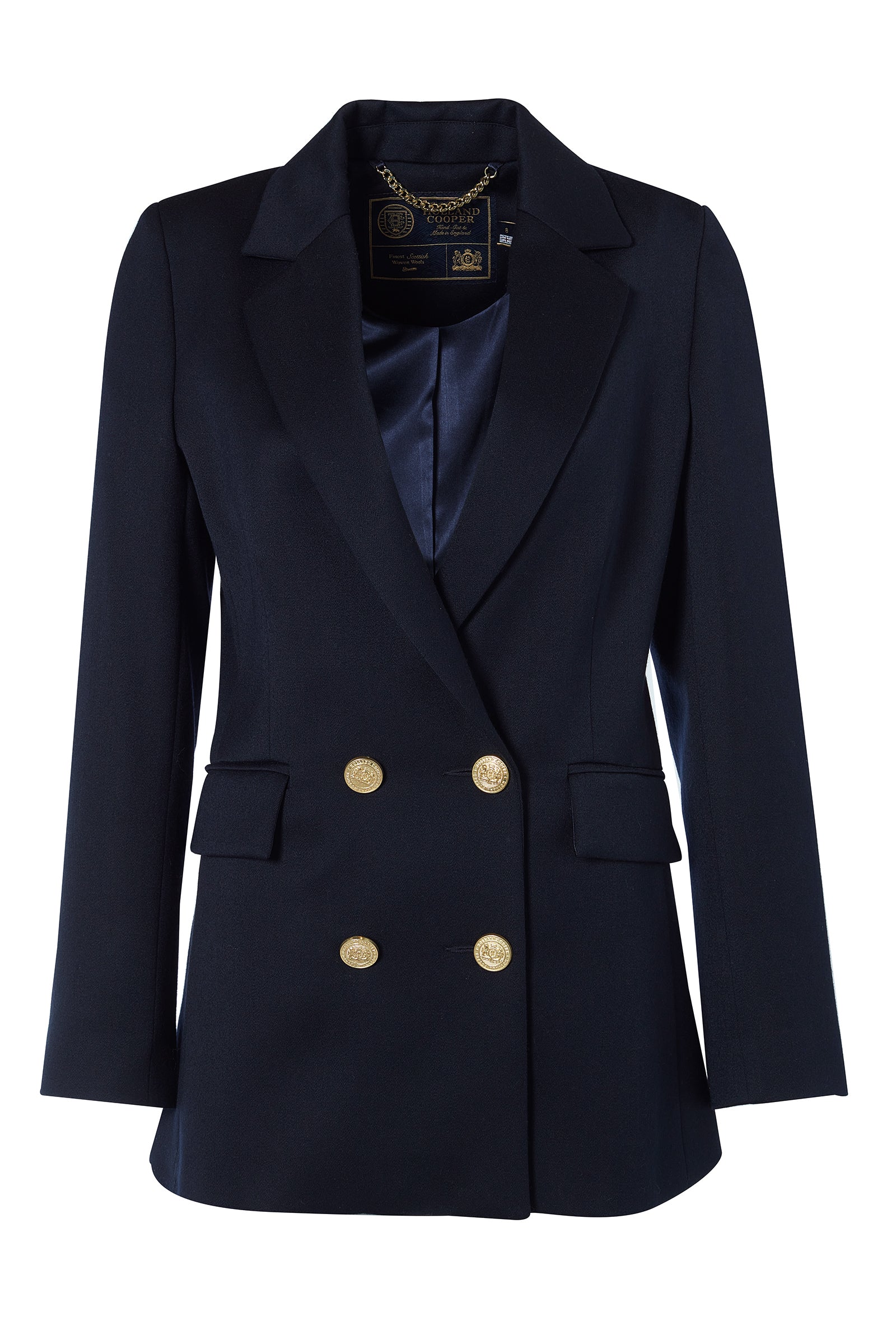 Double Breasted Blazer (Navy Twill) - Image 6