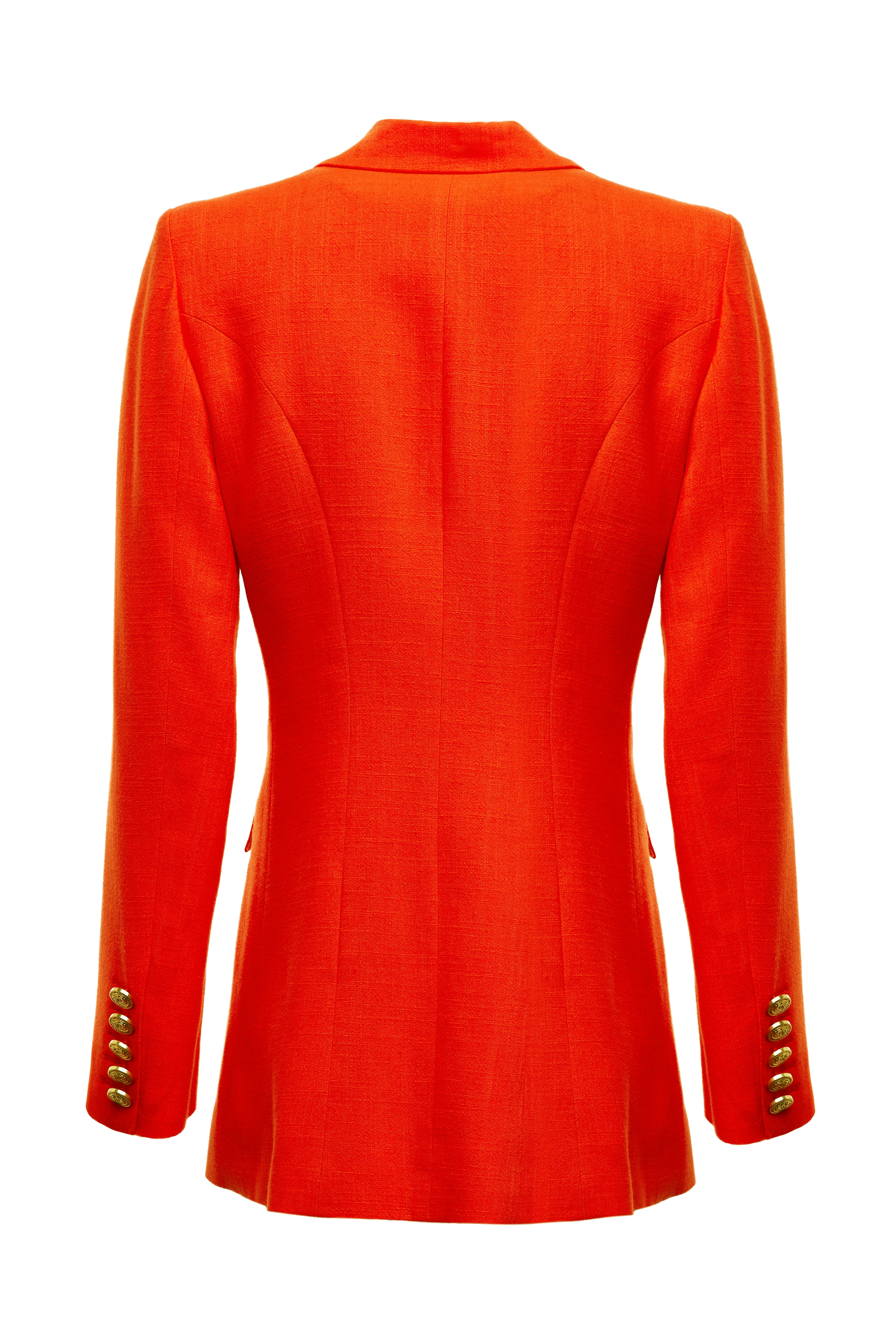 Double Breasted Blazer (Neroli Linen) - Image 7