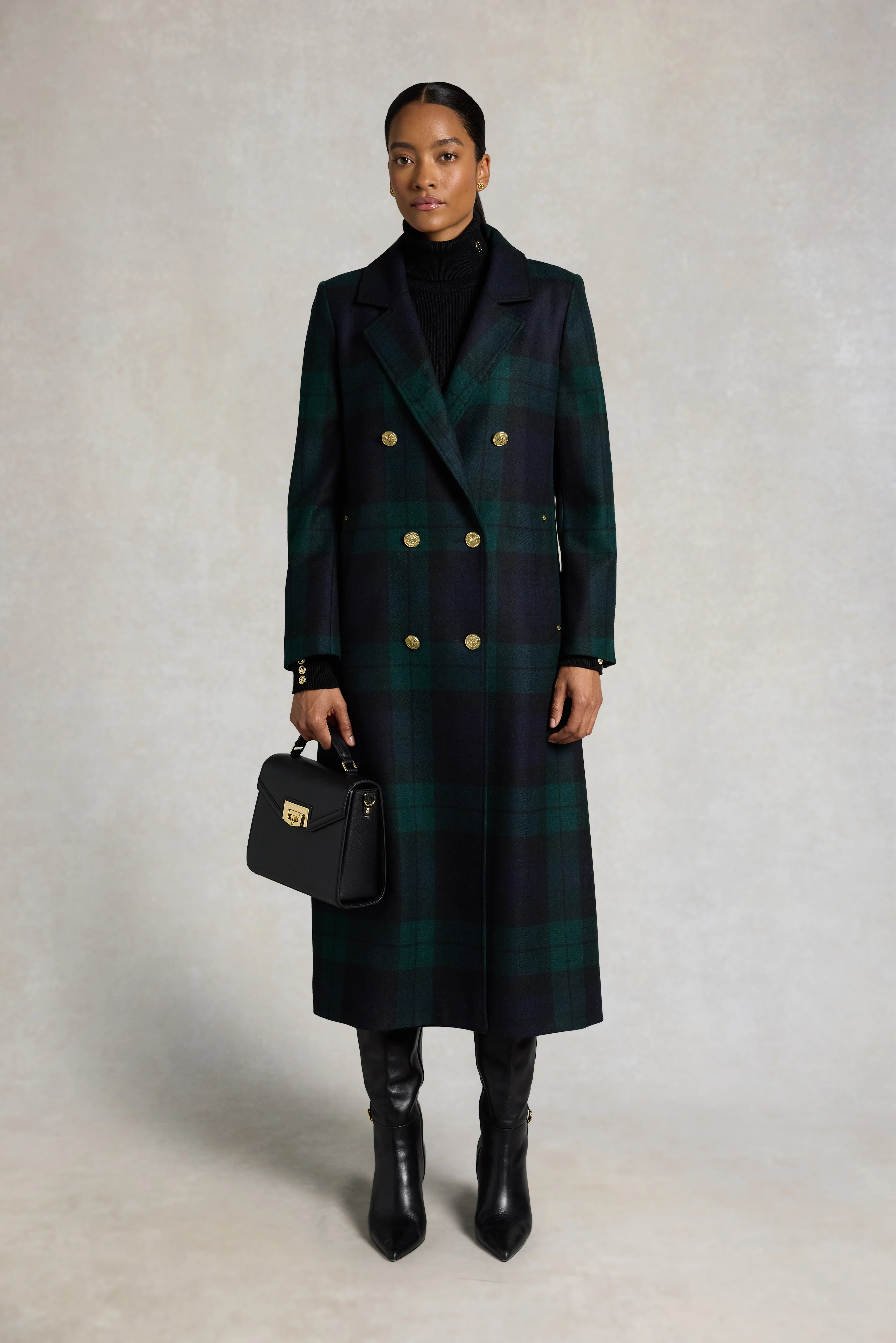 Double Breasted Coat (Blackwatch) - Image 4