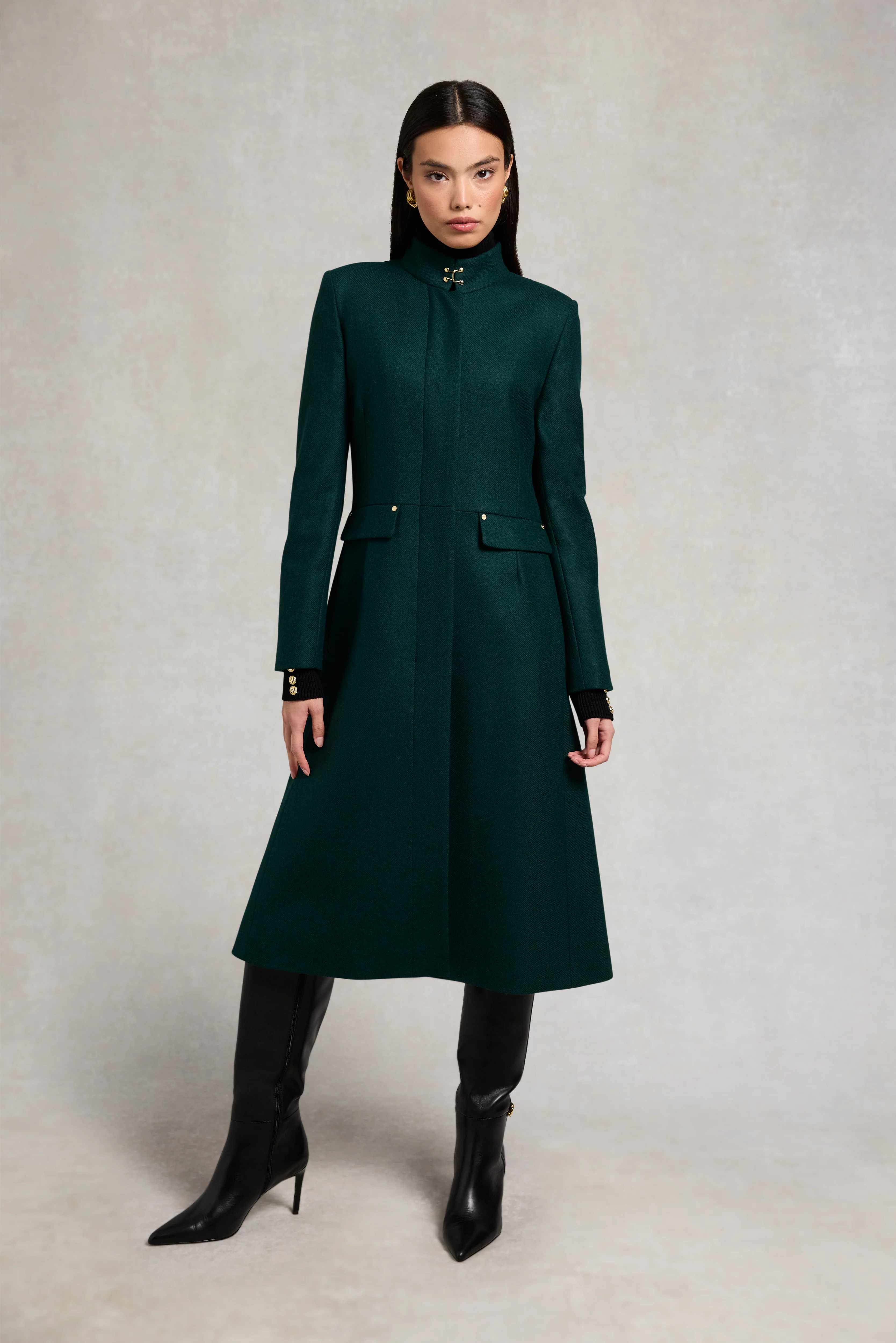 Dowdeswell Coat (Emerald) - Image 2