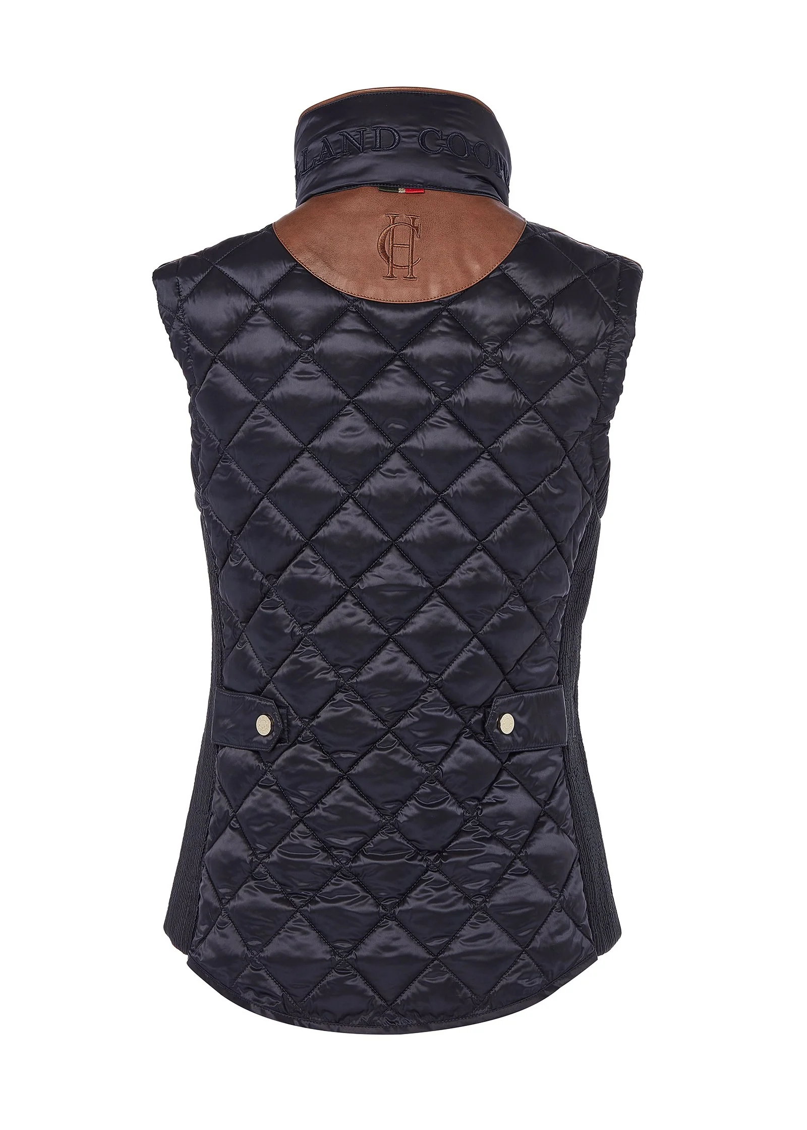 Diamond Quilt Classic Gilet (Ink Navy) - Image 8