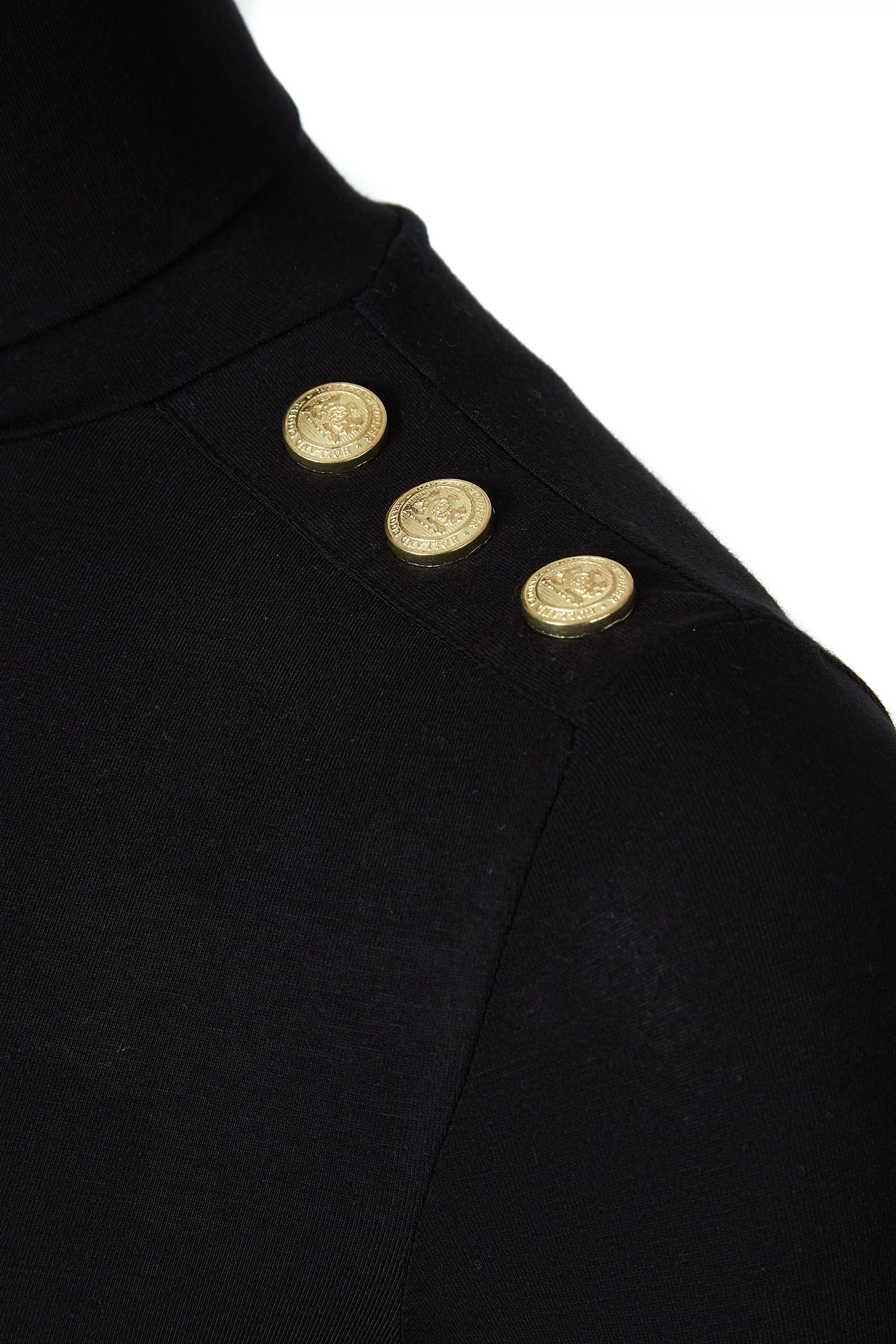 Essential Roll Neck (Black) - Image 6