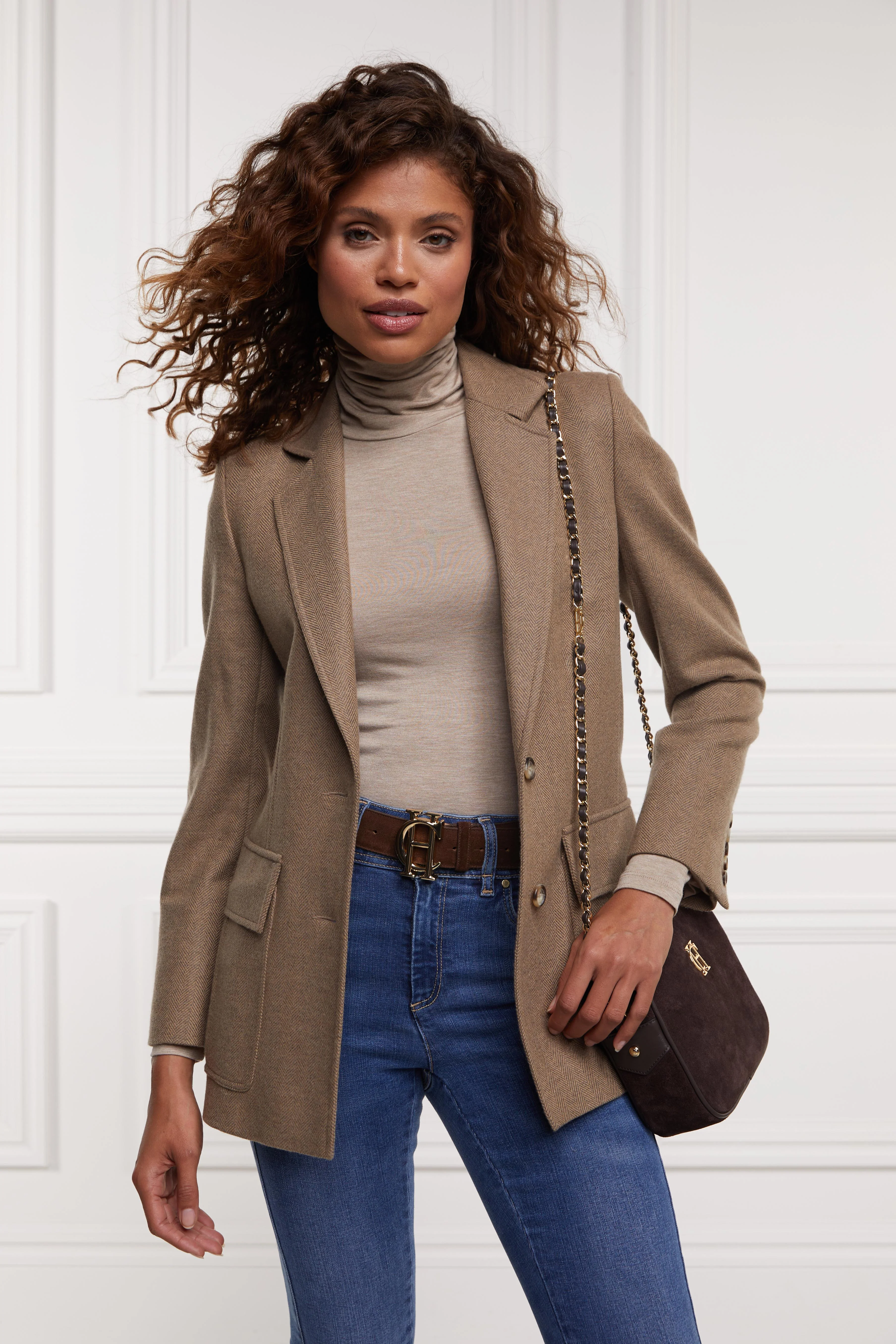 Essential Roll Neck (Oatmeal) - Image 2