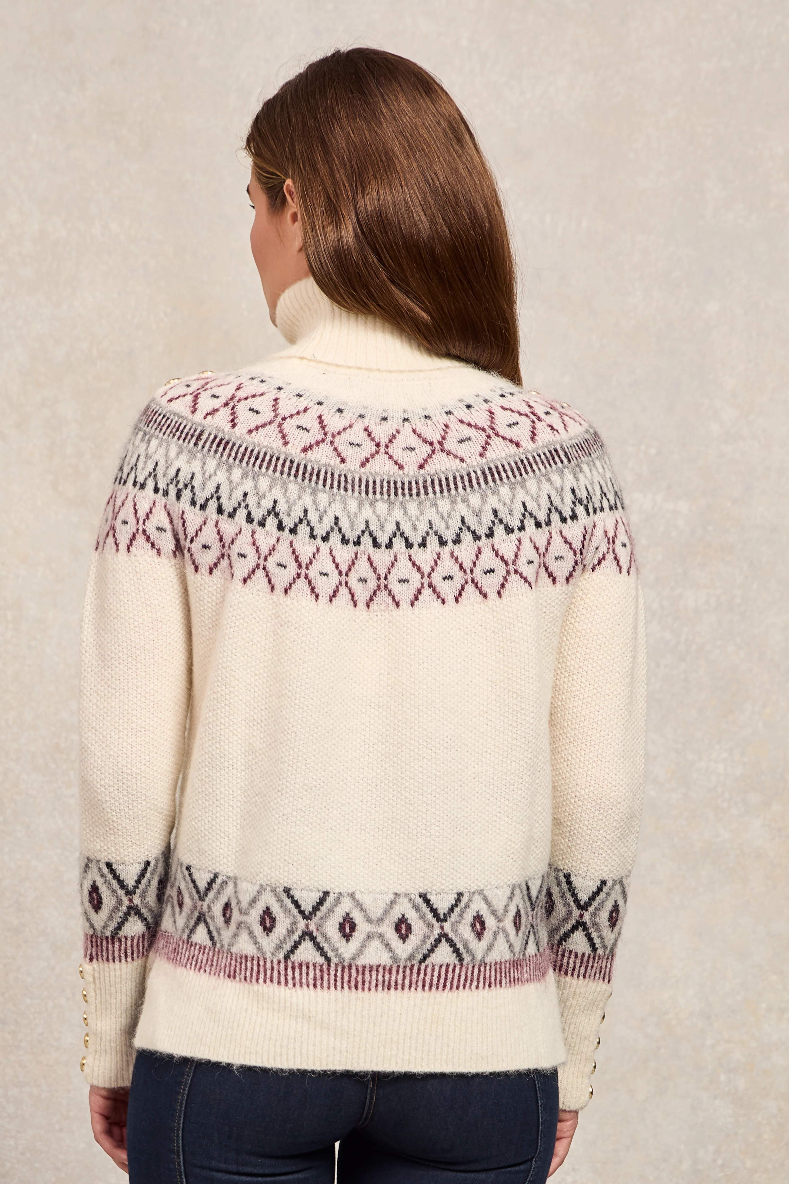 Fairisle Knit (Cream) - Image 7