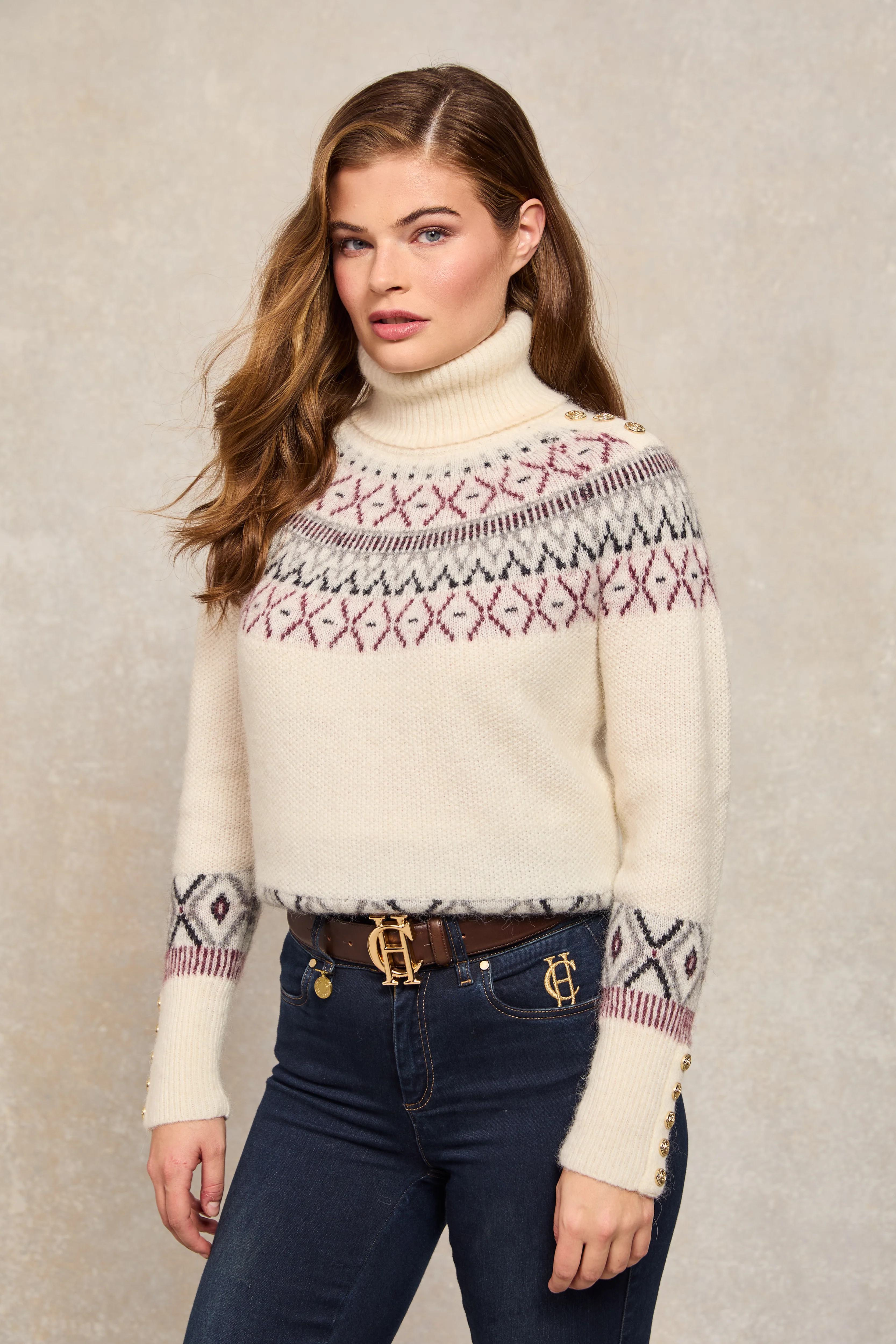 Fairisle Knit (Cream) - Image 9