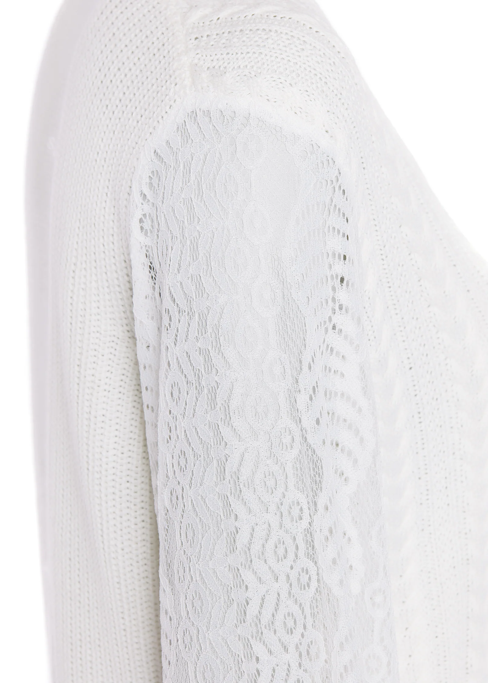 Featherton V-Neck Knit (Natural) - Image 9
