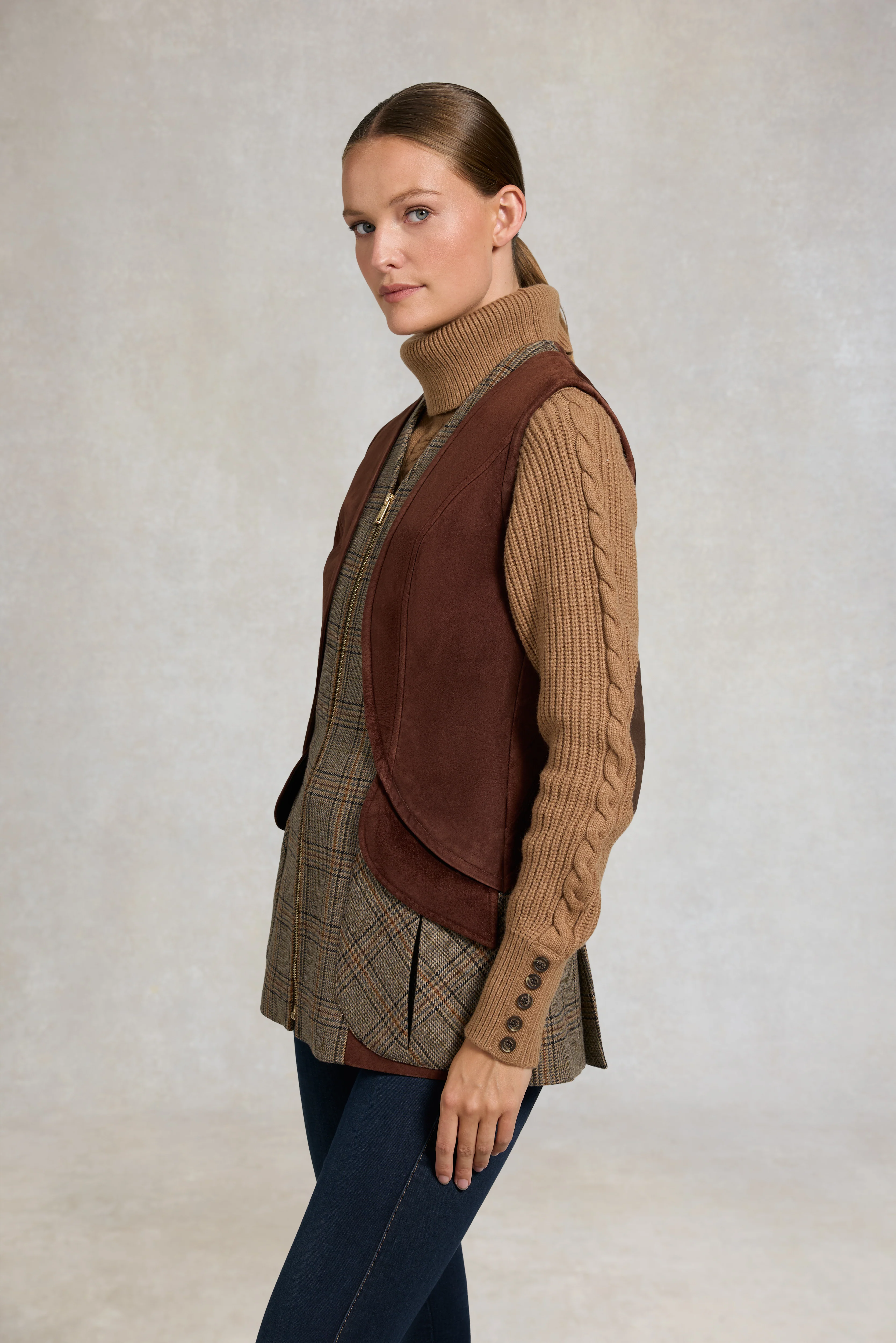 Field Vest (Bourbon Tweed) - Image 5