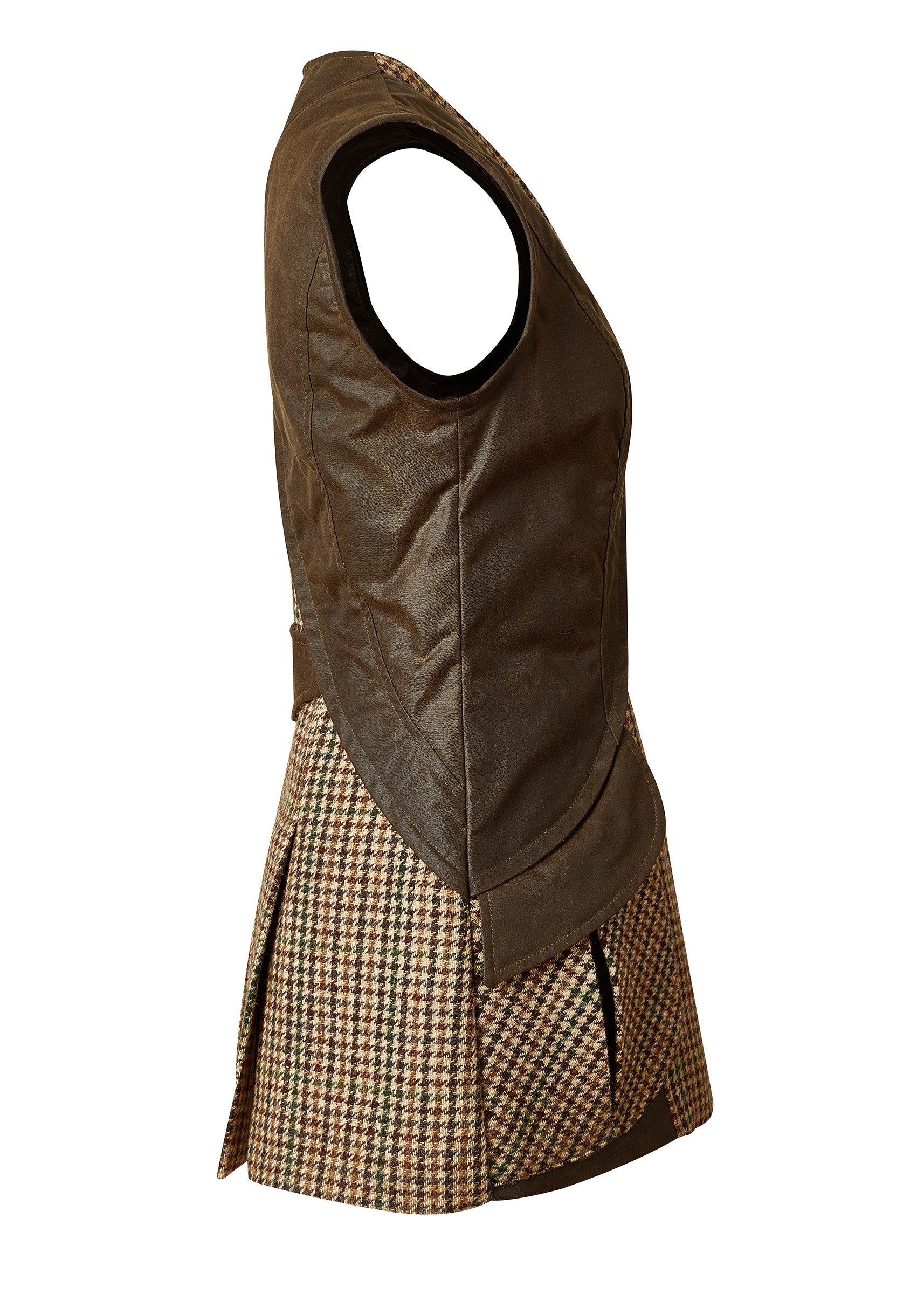 Field Vest (Hailes Green Tweed) - Image 10
