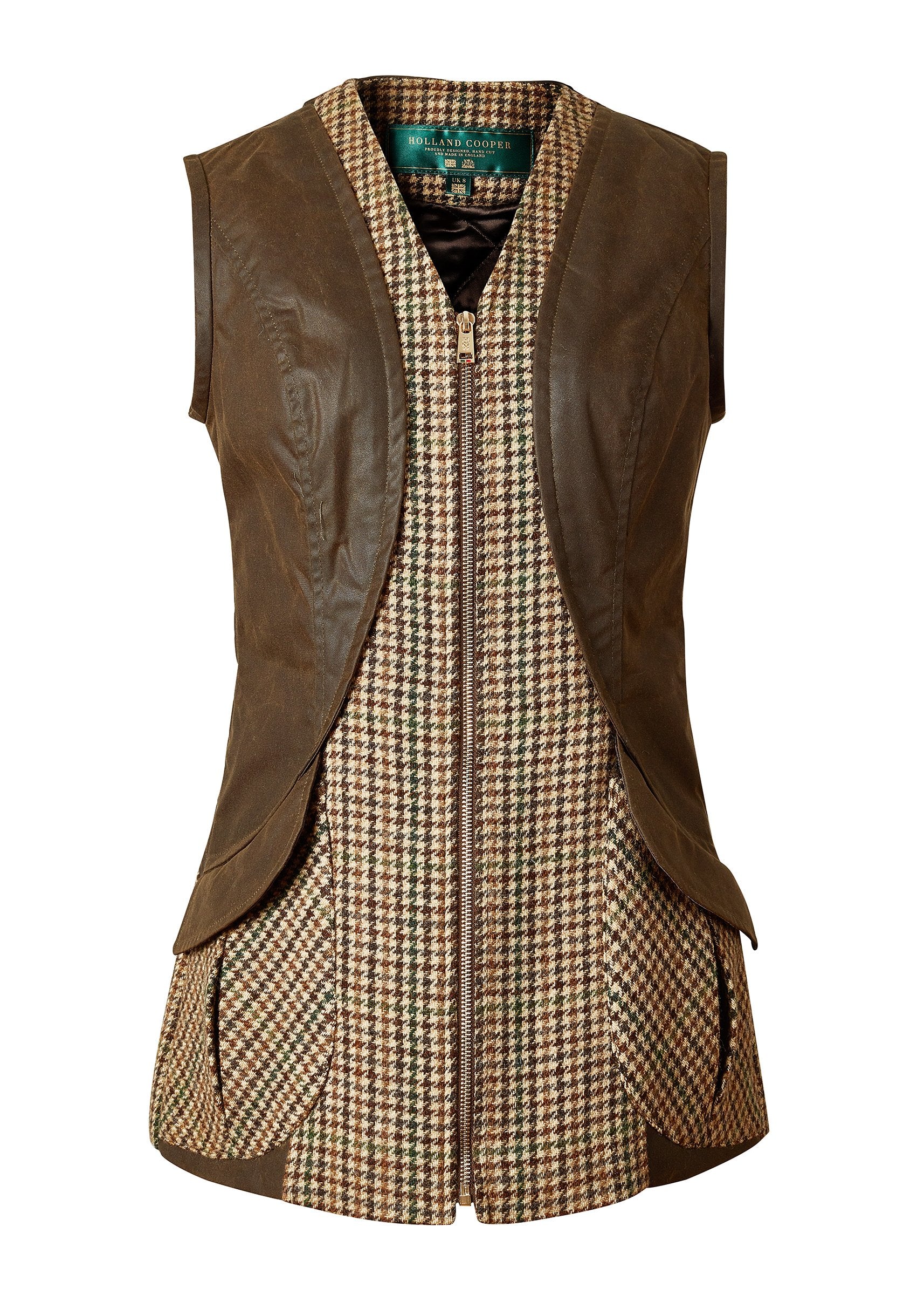 Field Vest (Hailes Green Tweed) - Image 8