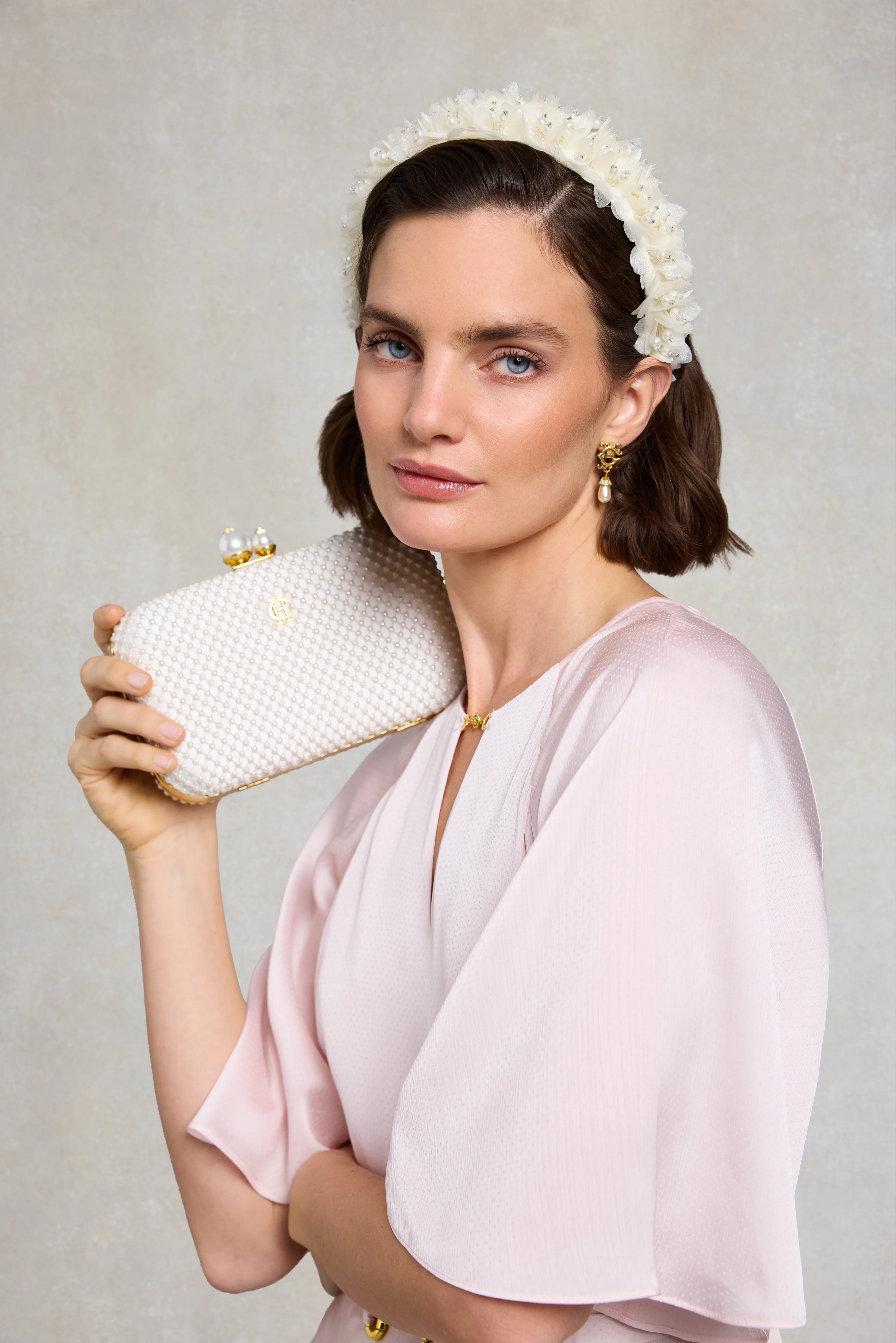 Floral Headband (White) - Image 7