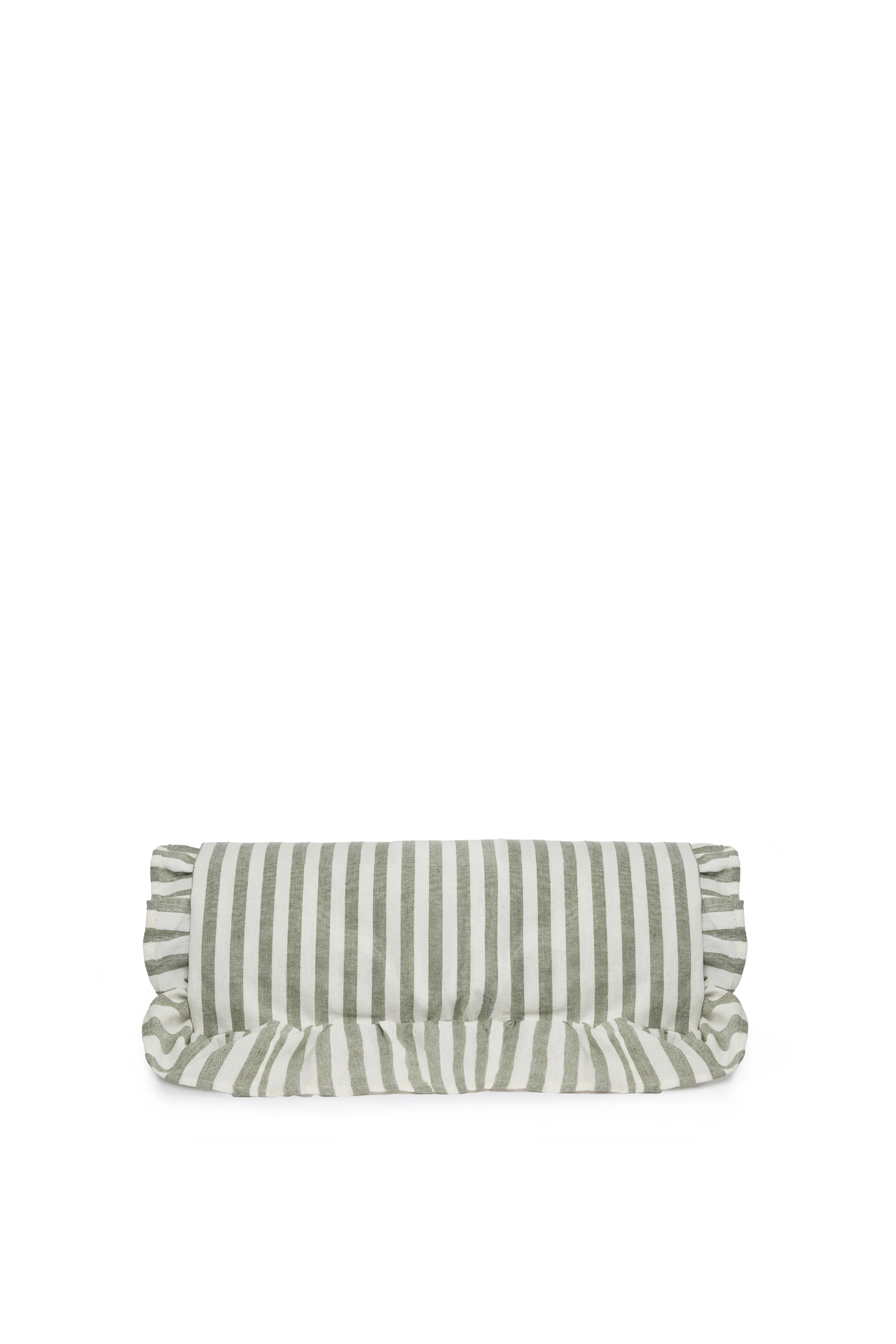 Frilled Picnic Blanket (Green Stripe) - Image 6
