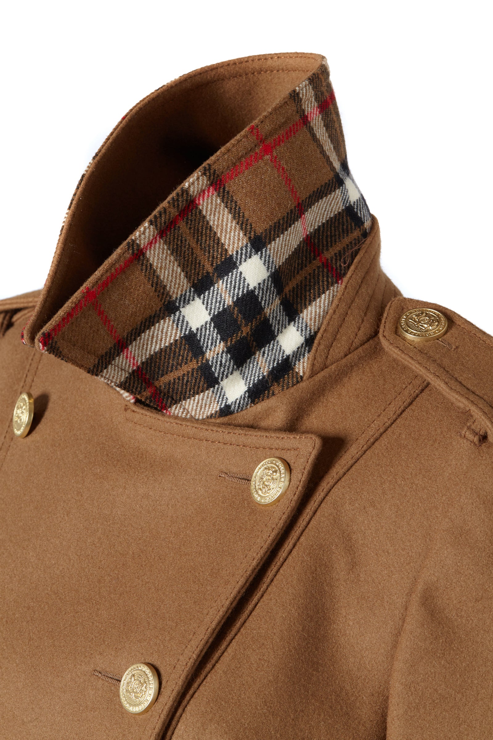 Full Length Chelsea Trench Coat (Dark Camel) - Image 11