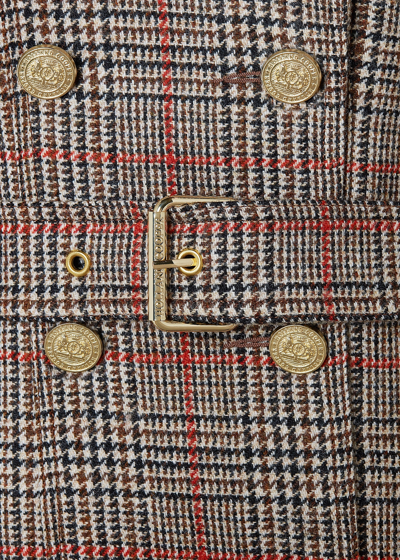 Full Length Marlborough Trench Coat (Orange Windsor) - Image 10
