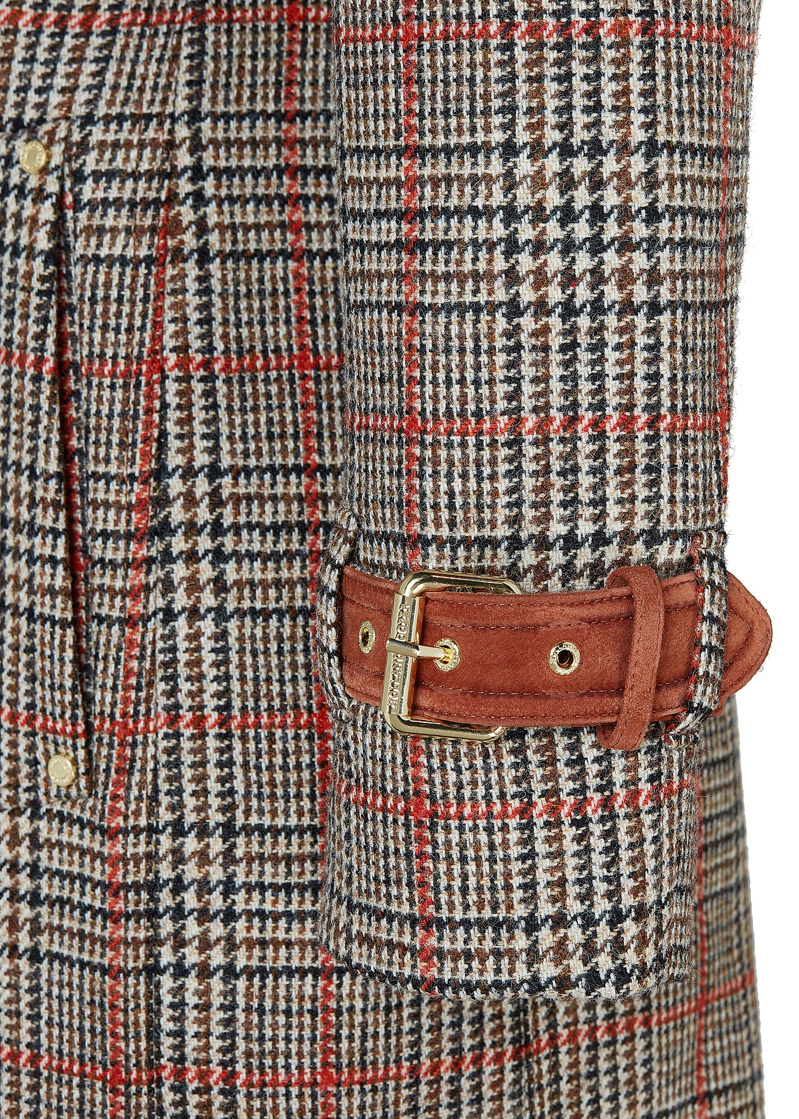 Full Length Marlborough Trench Coat (Orange Windsor) - Image 11