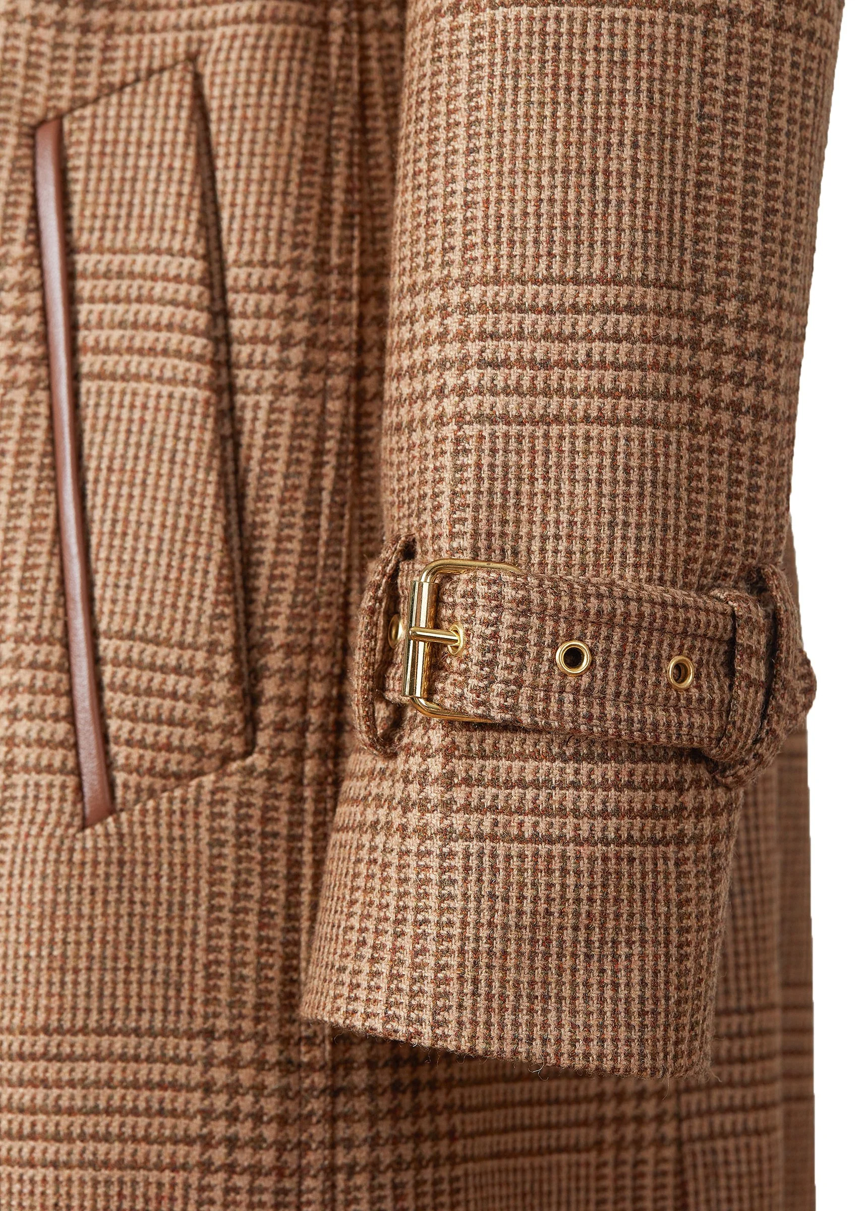 Full Length Marlborough Trench Coat (Tawny) - Image 11
