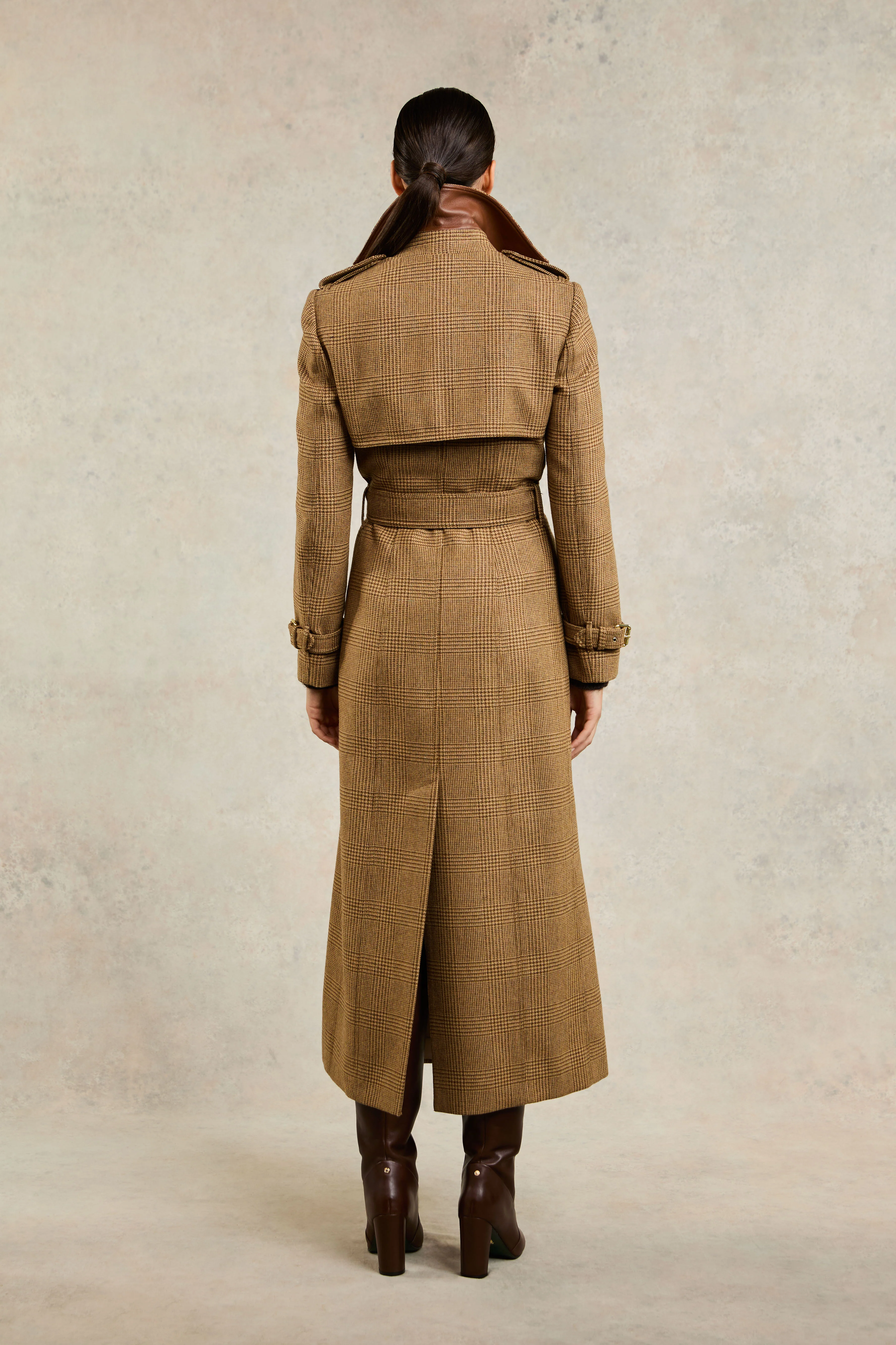 Full Length Marlborough Trench Coat (Tawny) - Image 6