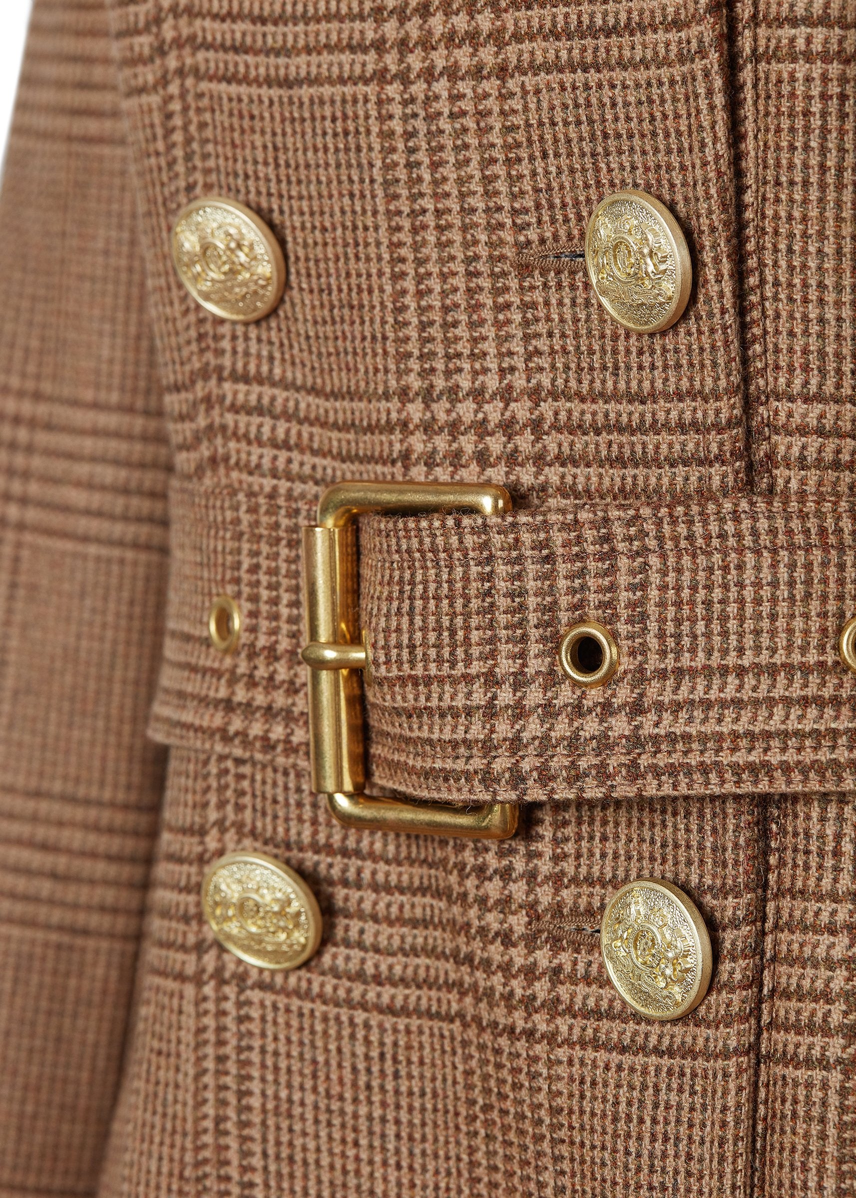 Full Length Marlborough Trench Coat (Tawny) - Image 9