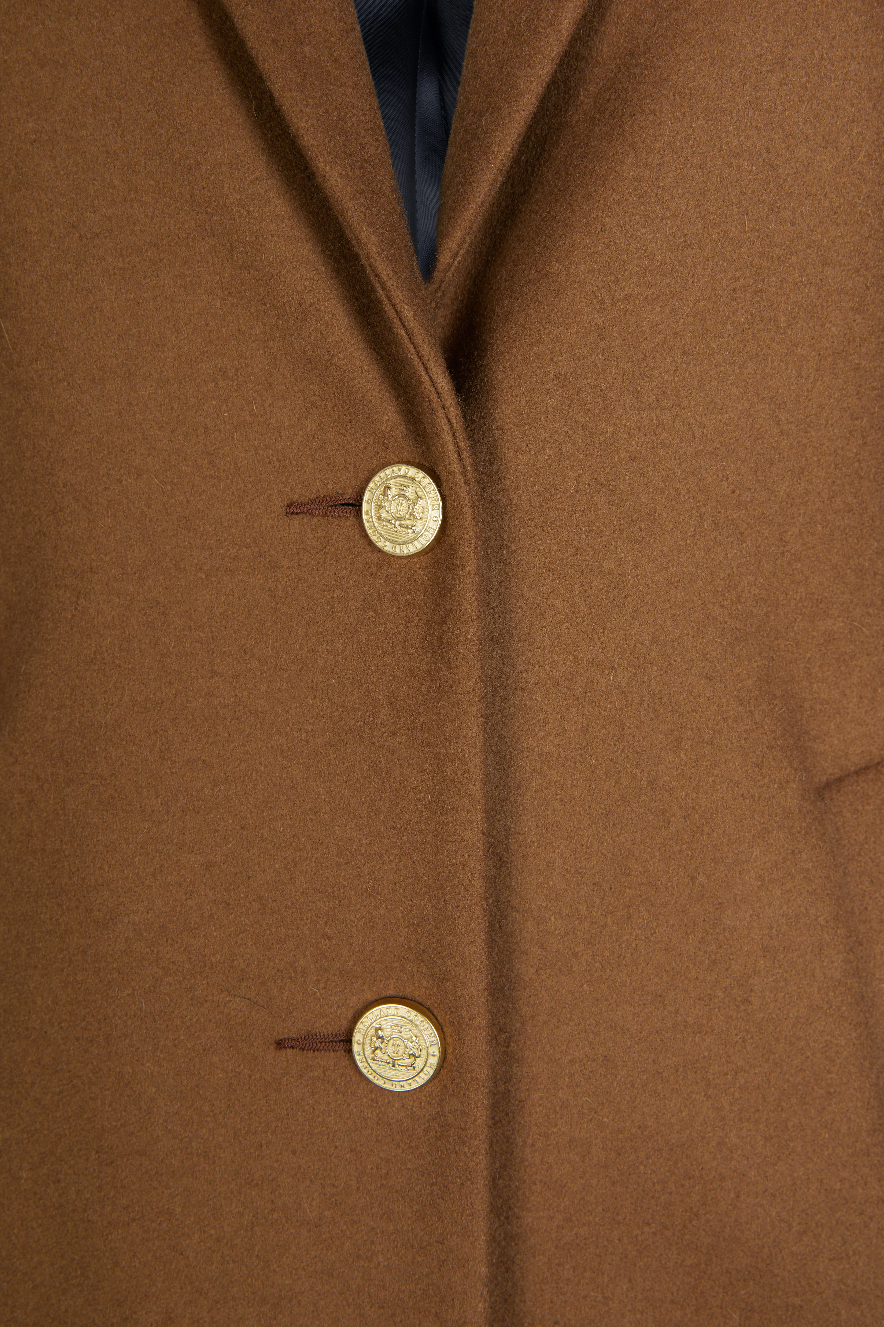 Full Length Regency Coat (Dark Camel) - Image 11