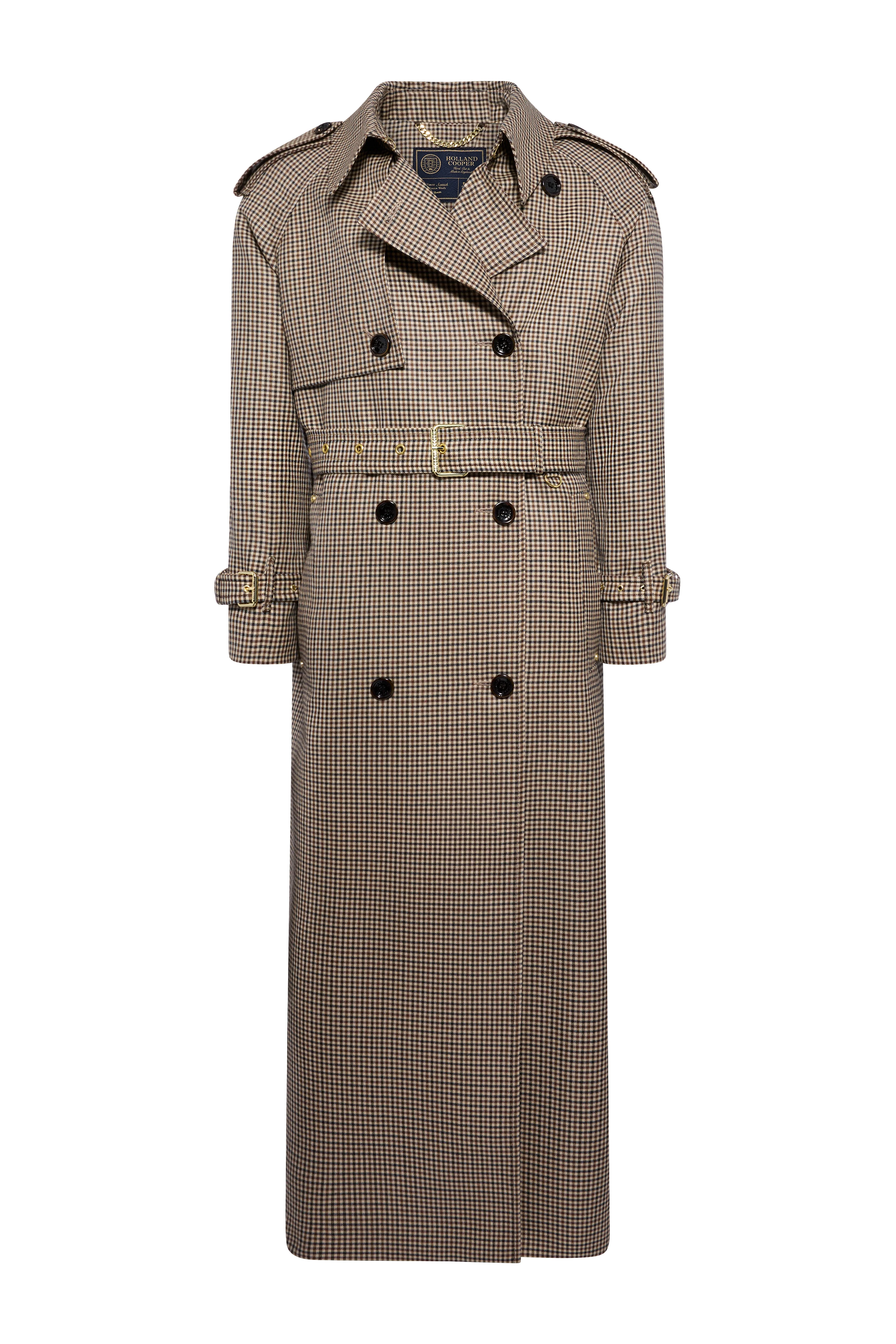 Full Length Soho Trench Coat (Westminster Tweed) - Image 4