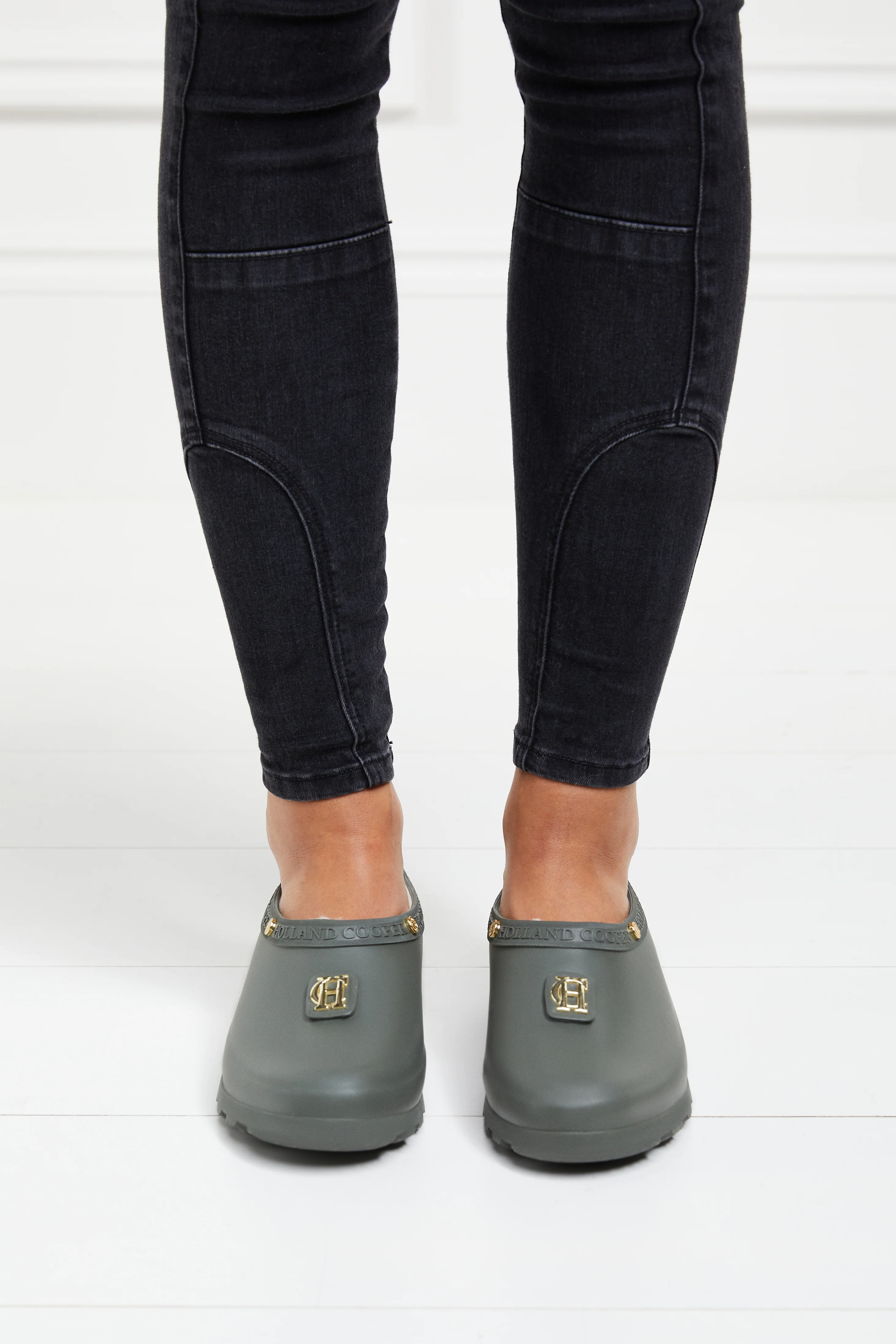 Sherpa Lined Gardening Loafer (Matte Green) - Image 7