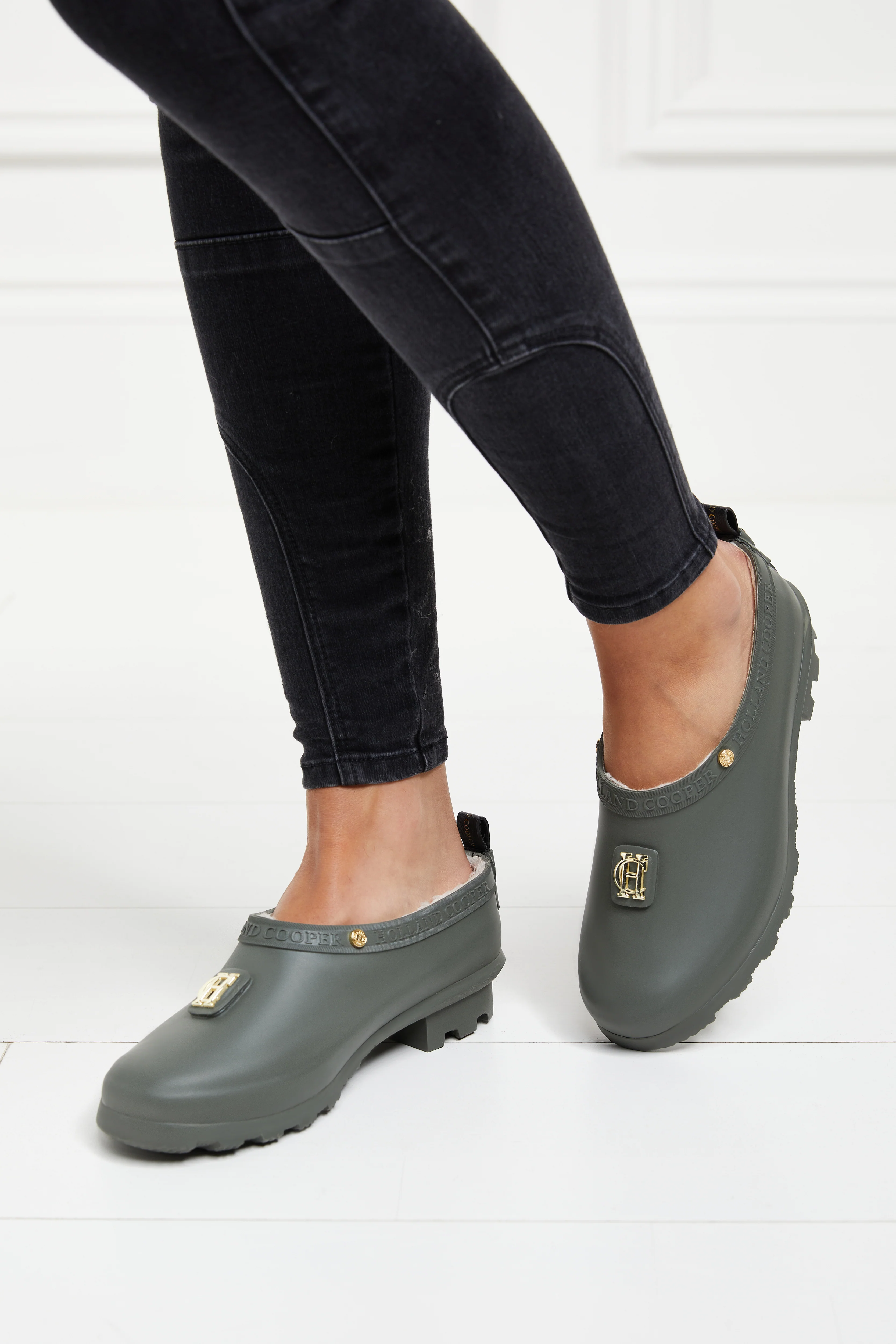 Sherpa Lined Gardening Loafer (Matte Green) - Image 8