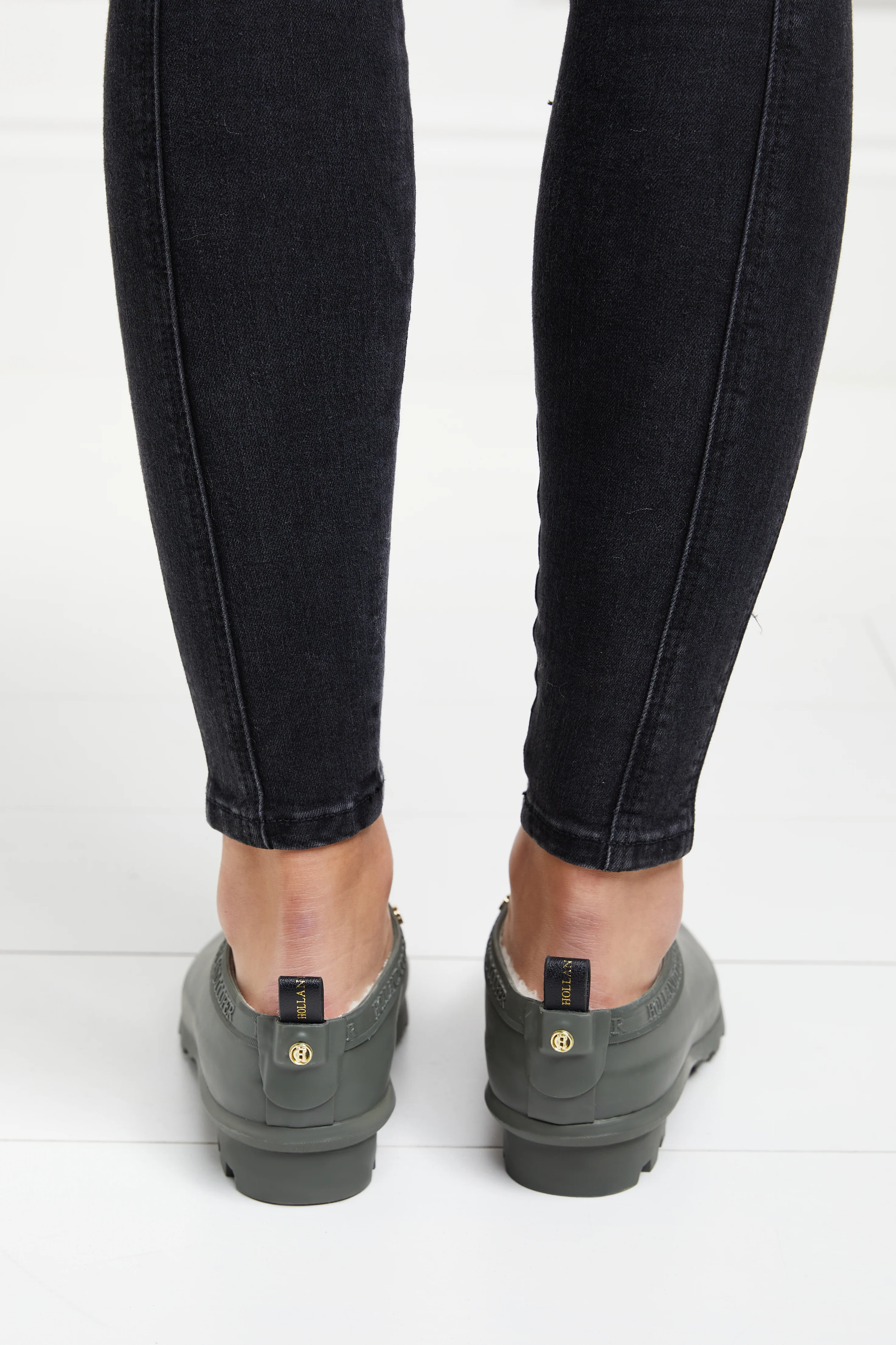 Sherpa Lined Gardening Loafer (Matte Green) - Image 9