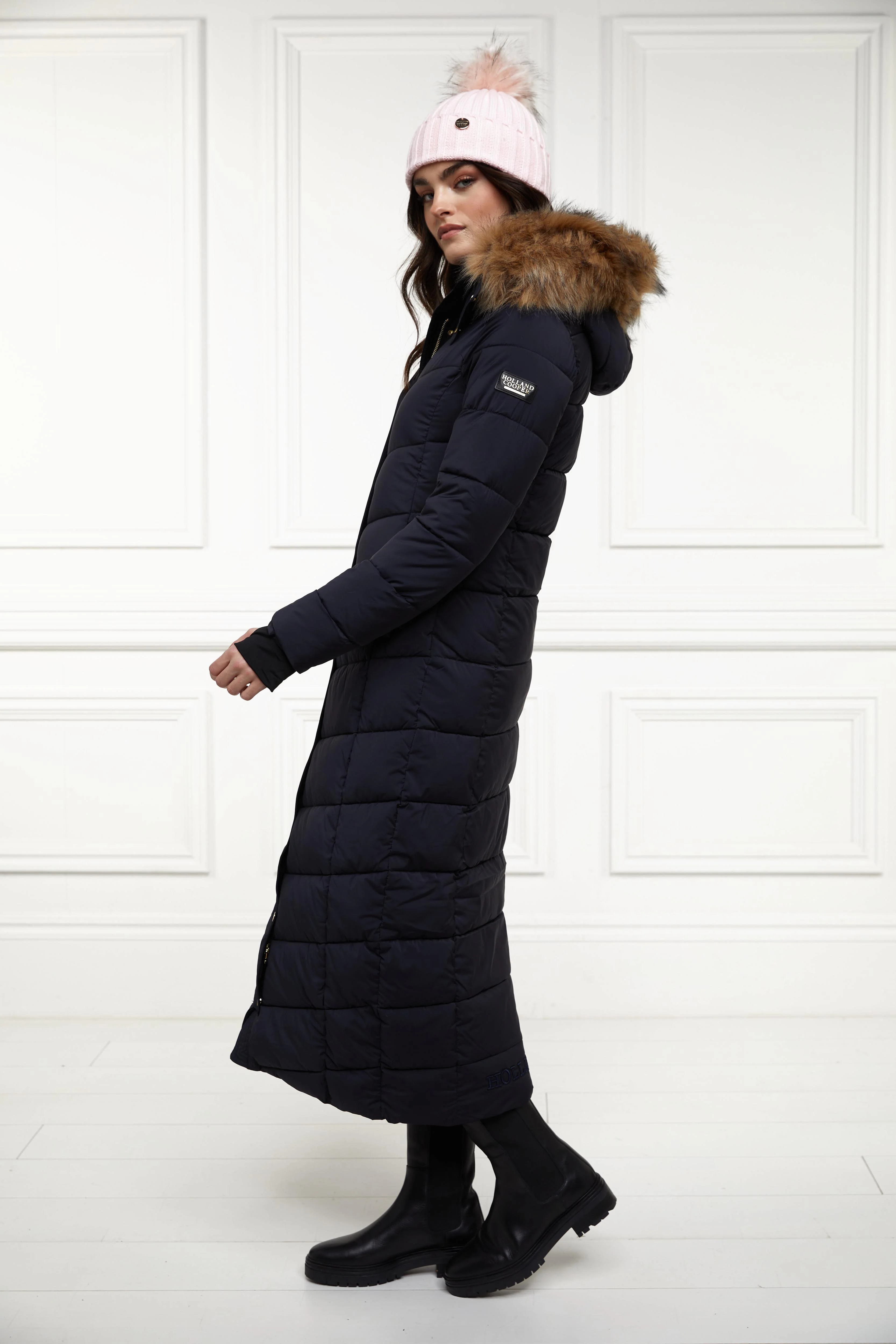 Glacier Full Length Puffer (Ink Navy) - Image 3