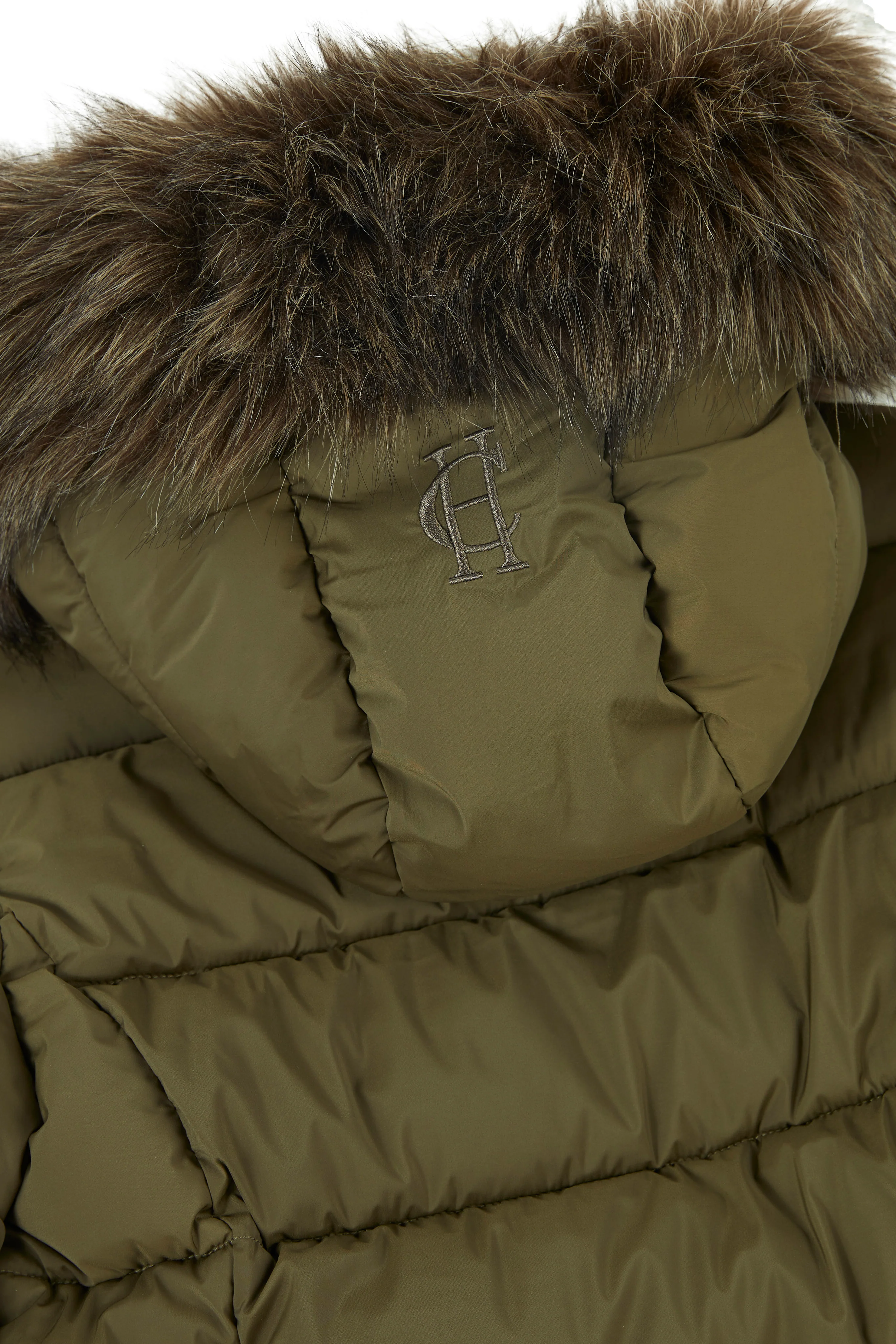 Glacier Full Length Puffer (Khaki) - Image 11