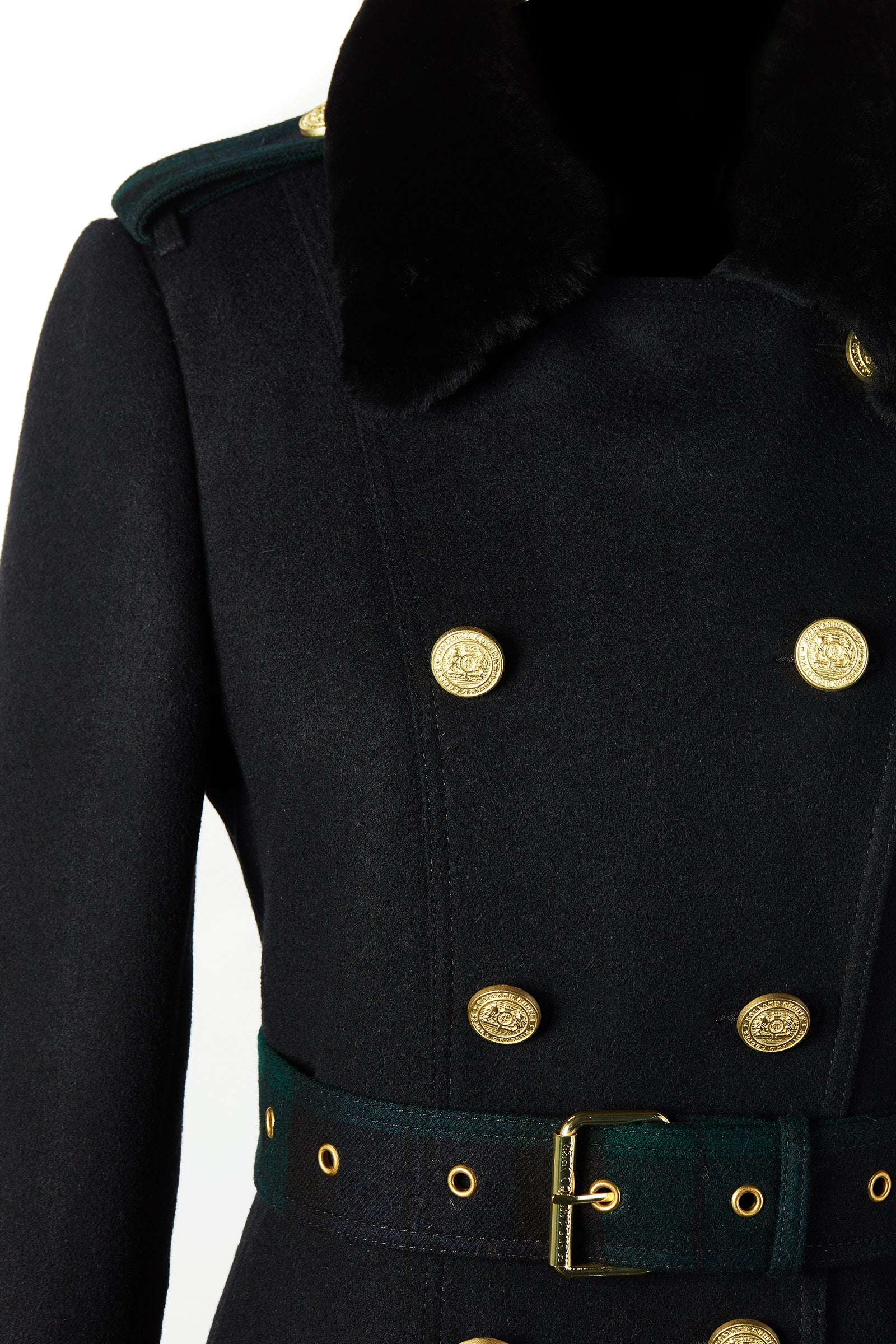 Gold Label Trench (Soft Navy Blackwatch) - Image 7
