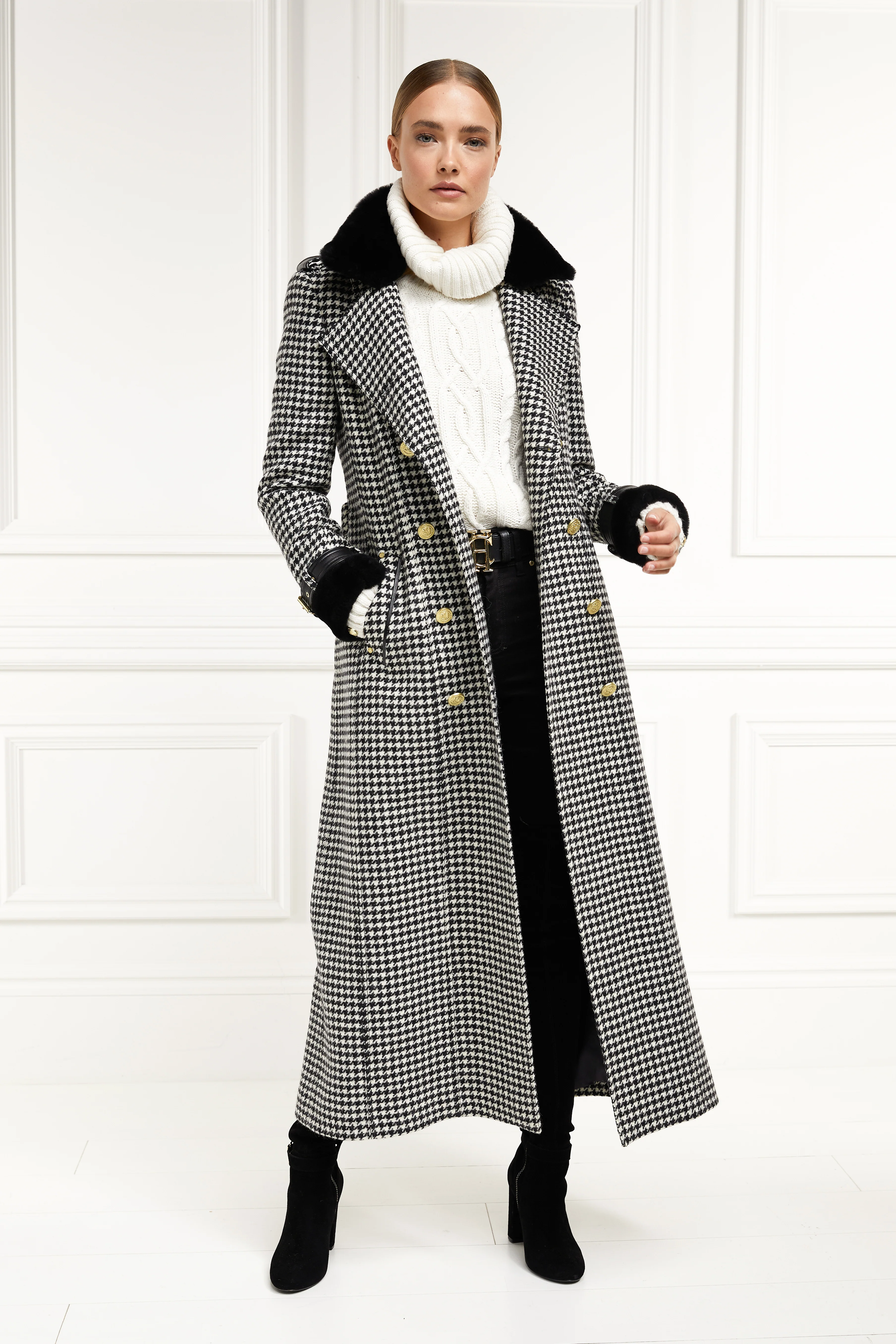 Gold Label Trench (Houndstooth) - Image 6