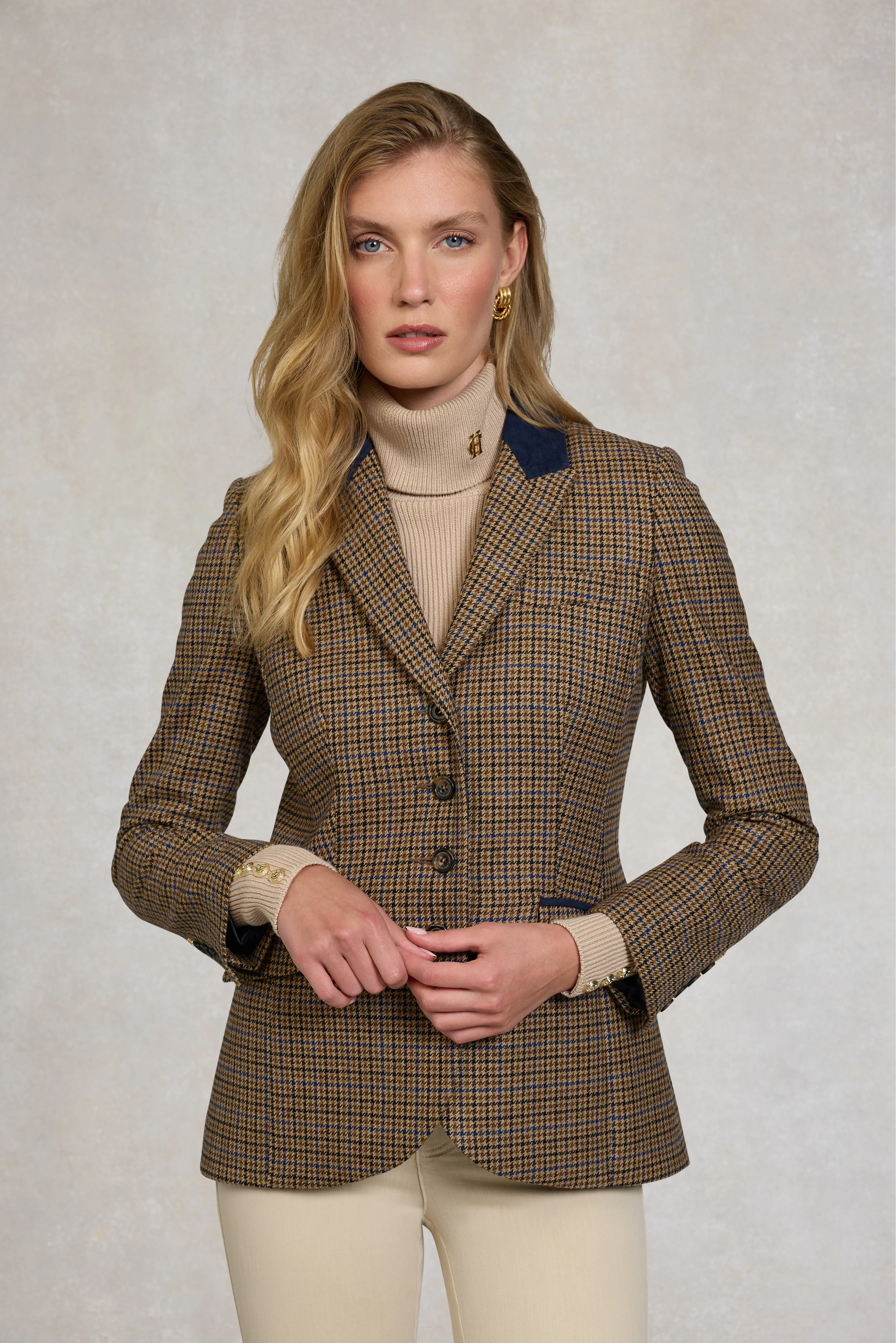 Hacking Jacket (Abbot Check Tweed) - Image 2