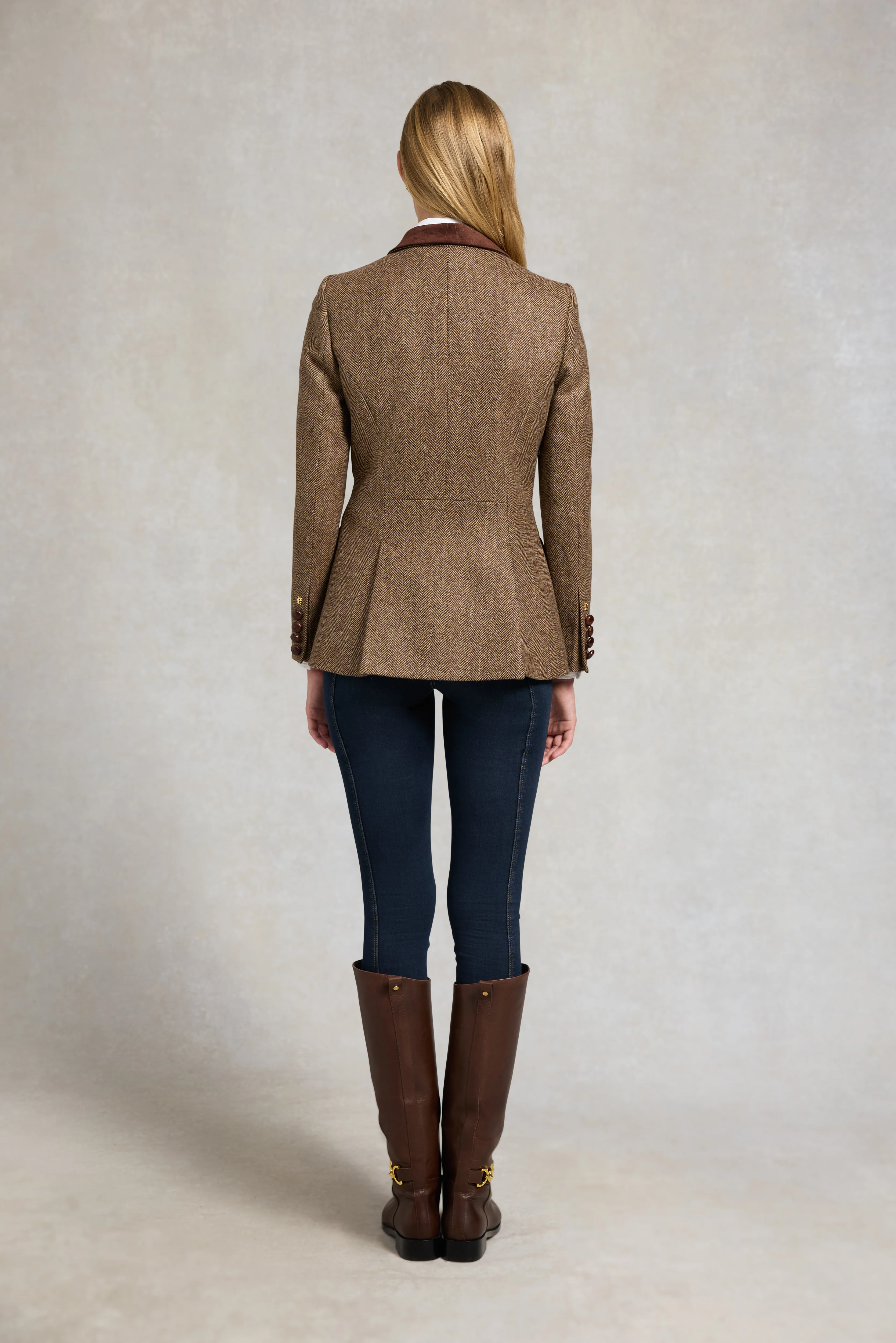 Hacking Jacket (Large Scale Brown Herringbone) - Image 4