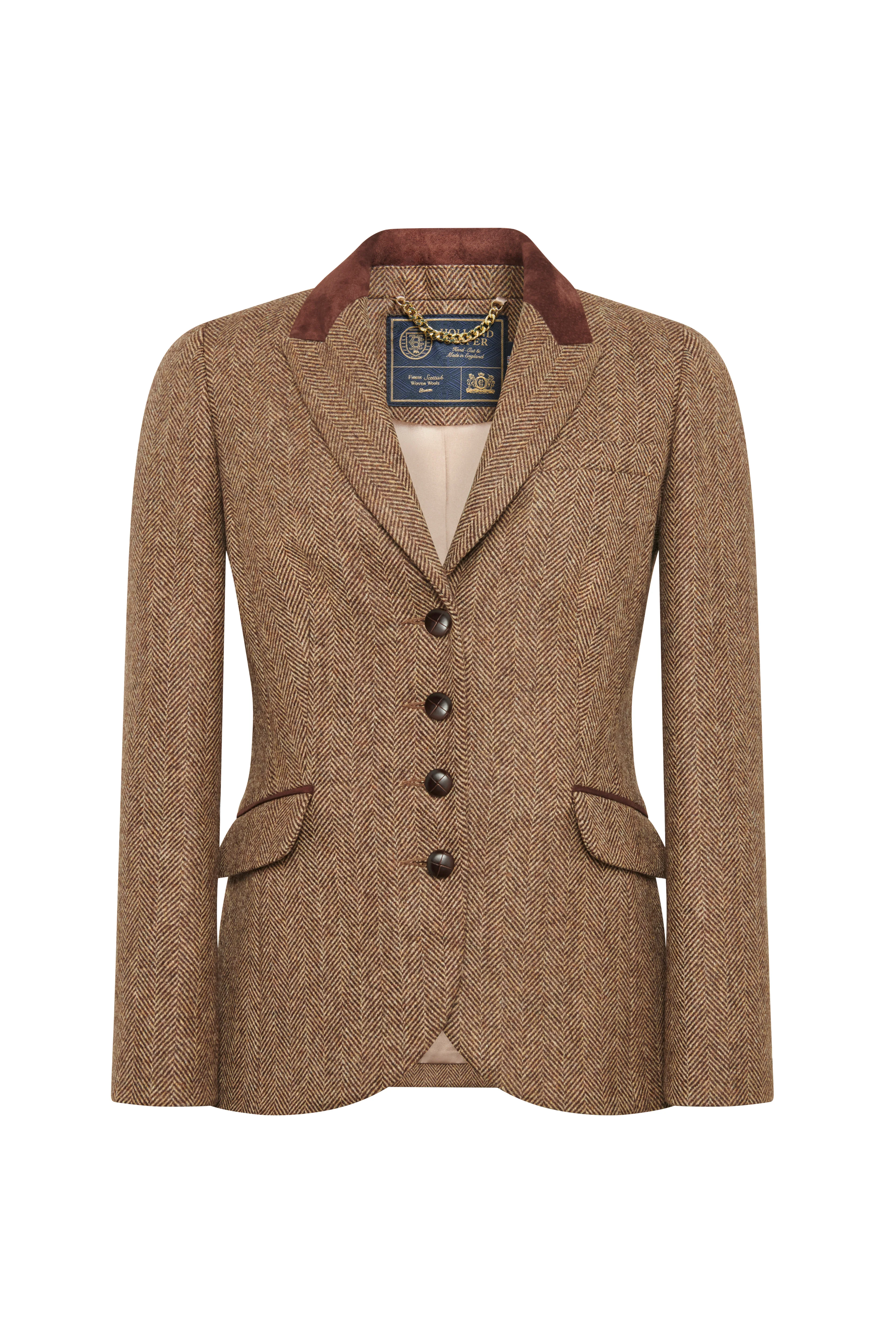 Hacking Jacket (Large Scale Brown Herringbone) - Image 5