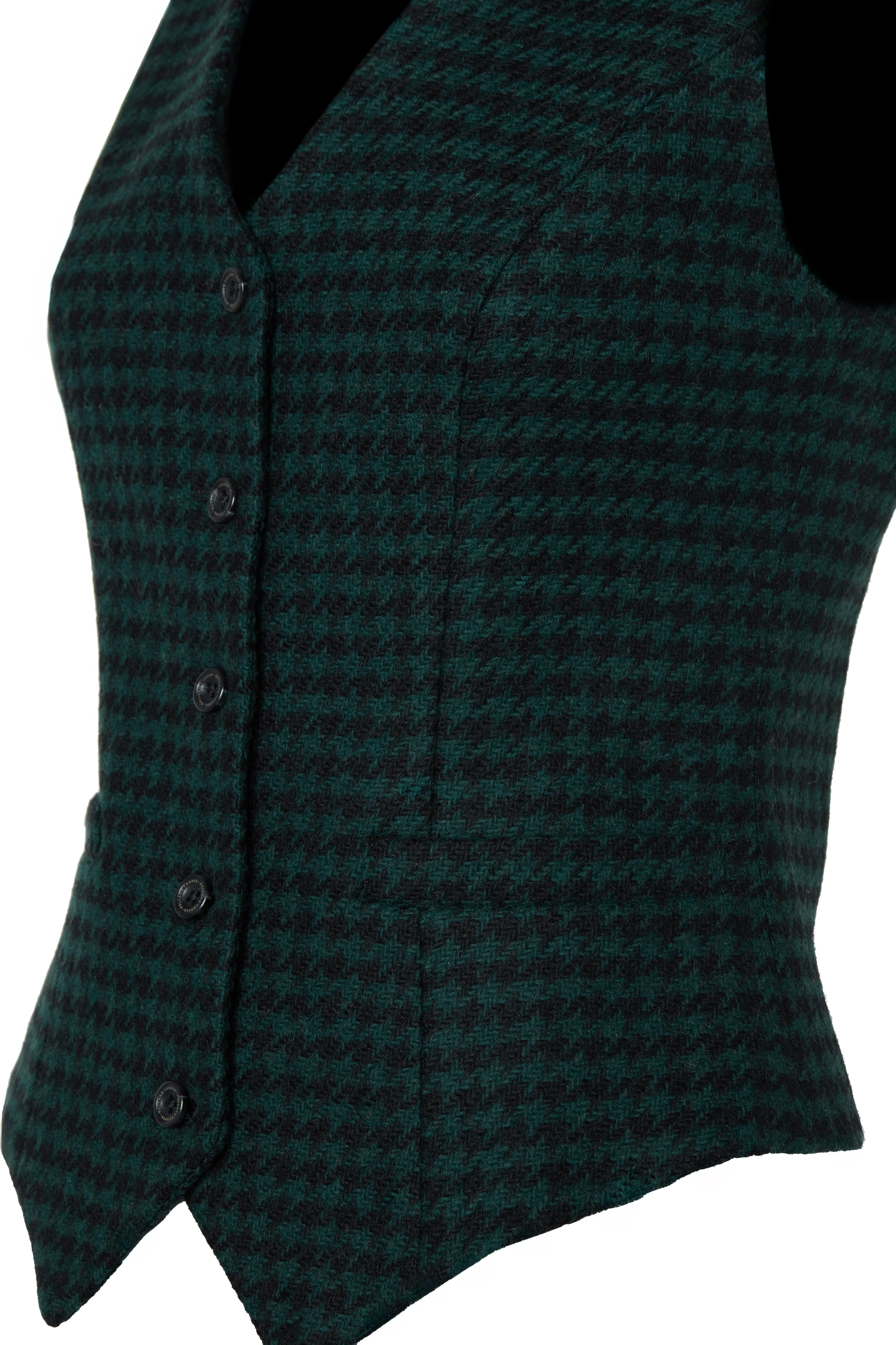 Hampton Waistcoat (Emerald Houndstooth) - Image 10