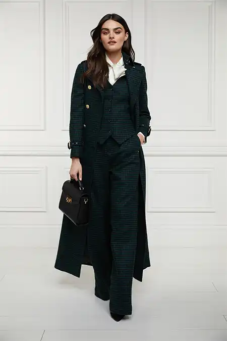 Hampton Waistcoat (Emerald Houndstooth) - Image 5