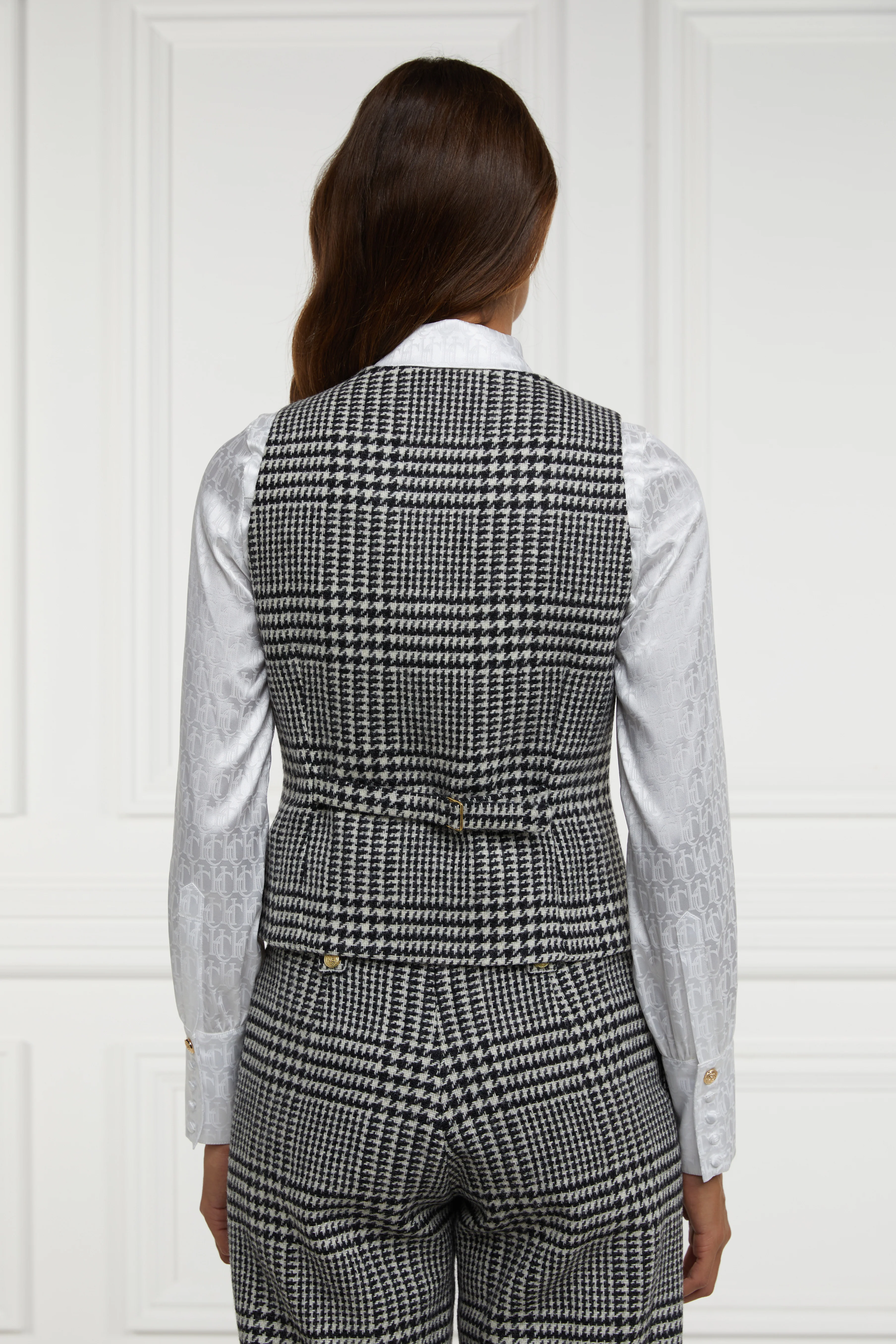 Hampton Waistcoat (Large Scale Prince of Wales Mono) - Image 2