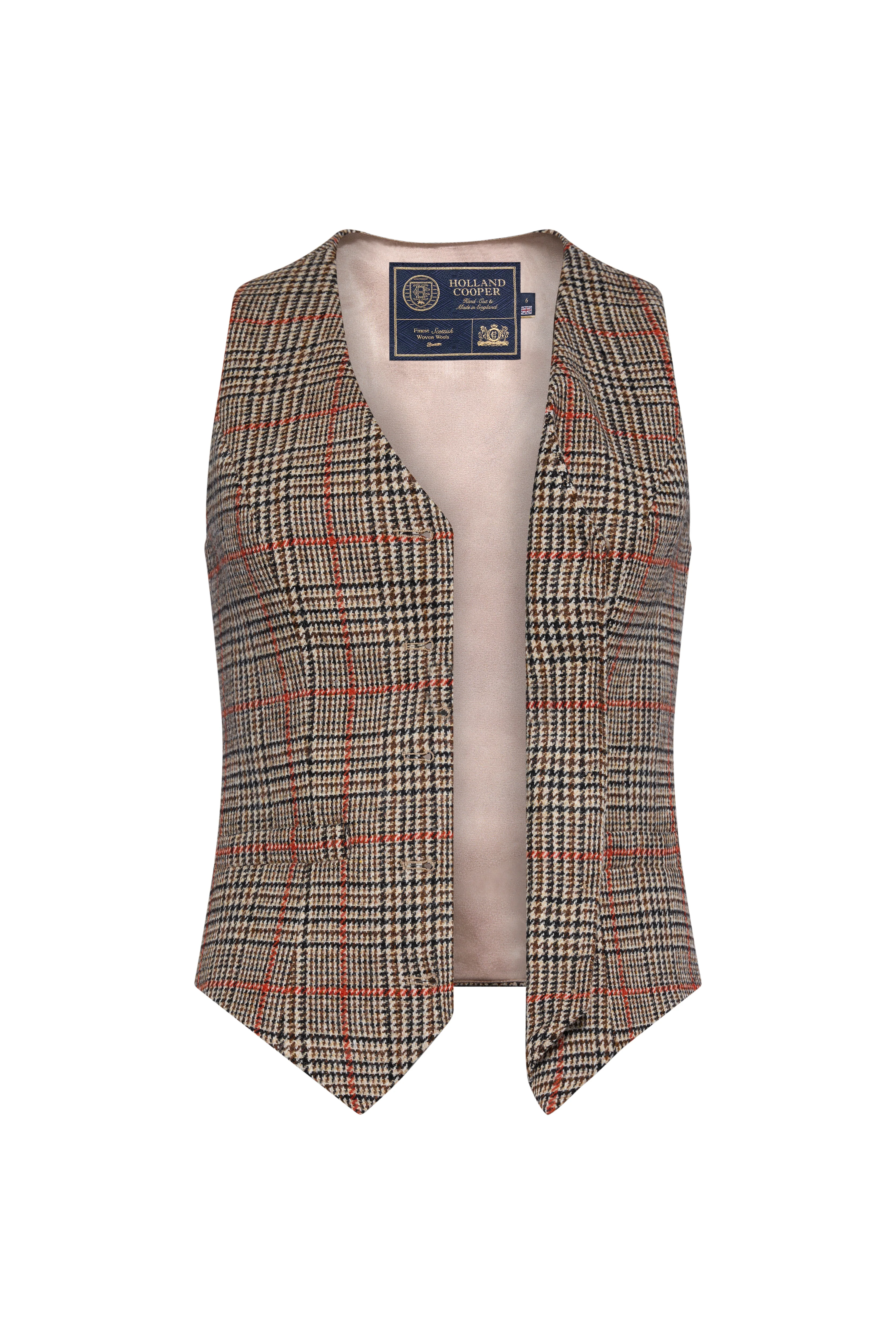 Hampton Waistcoat (Orange Windsor) - Image 7