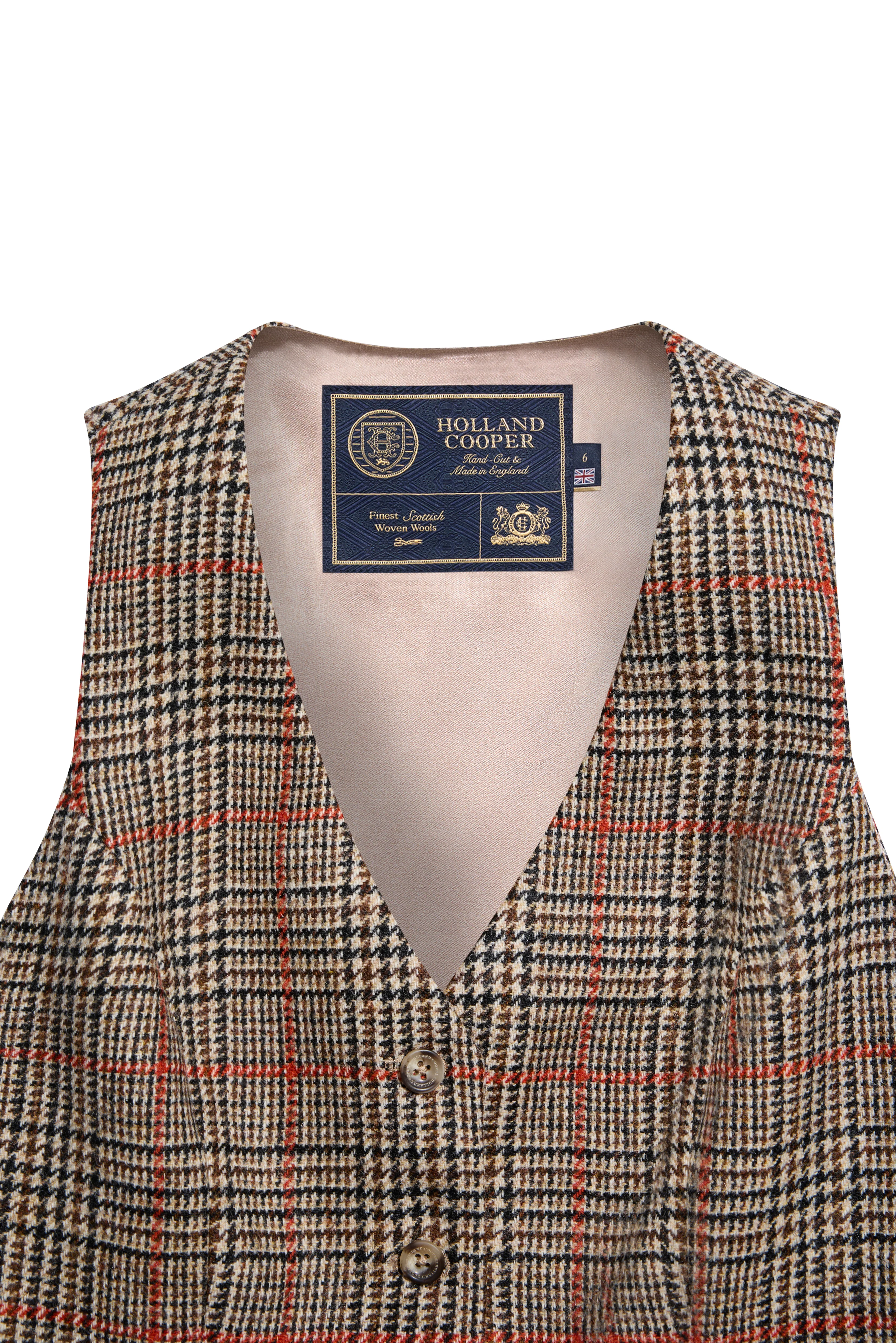 Hampton Waistcoat (Orange Windsor) - Image 8